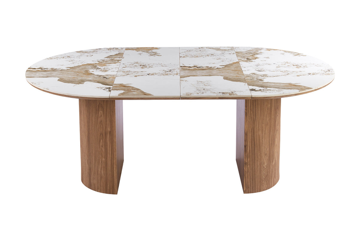 Uitschuifbare tafel 'Evora' 120-160-200 cm - RS