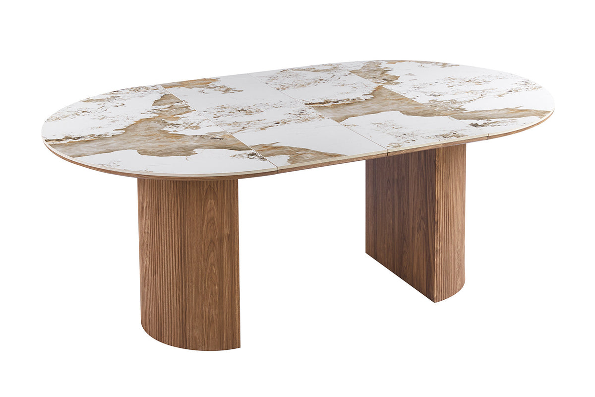 Uitschuifbare tafel 'Evora' 120-160-200 cm - RS