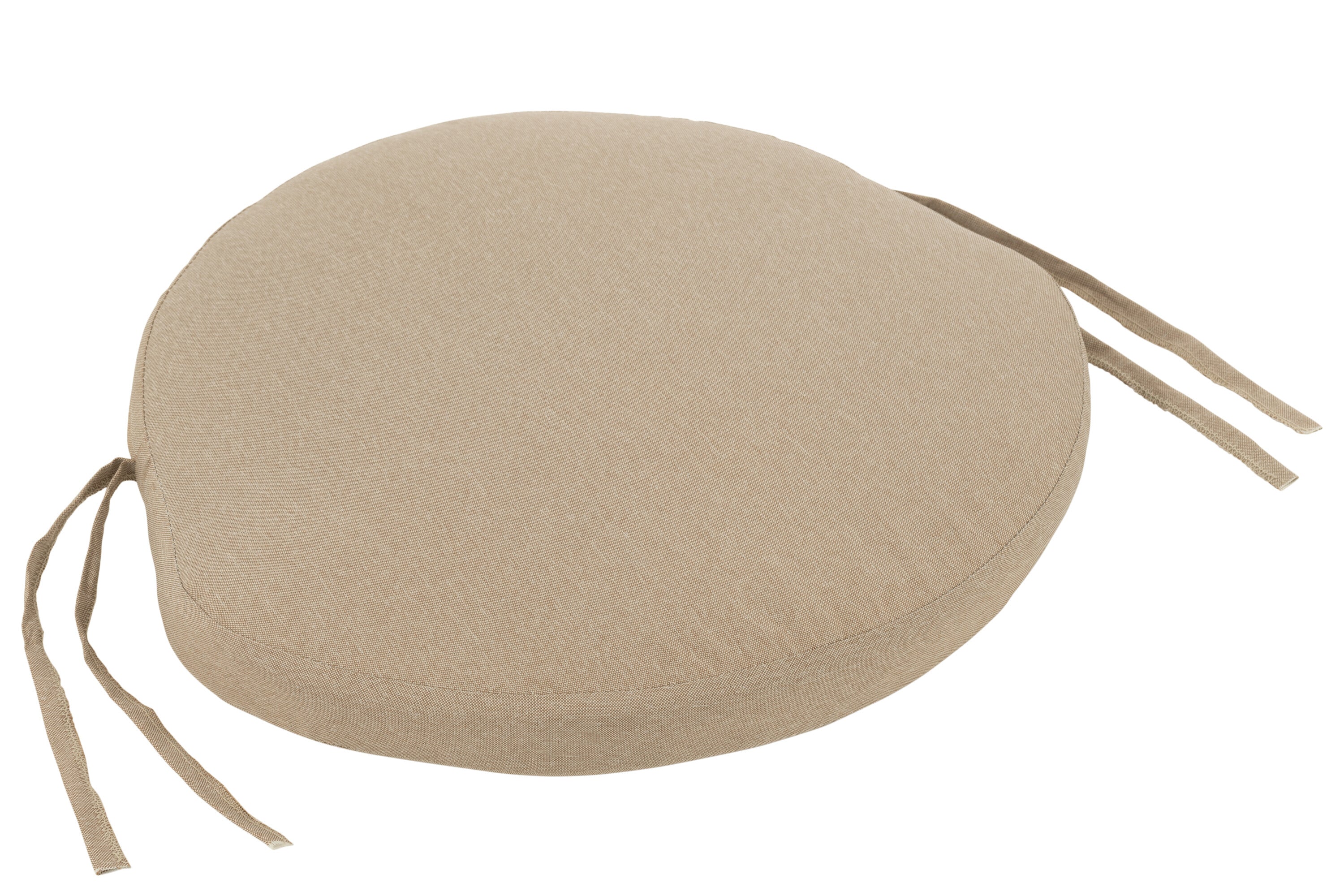 Chaise Toa en acier et corde beige - J-LINE