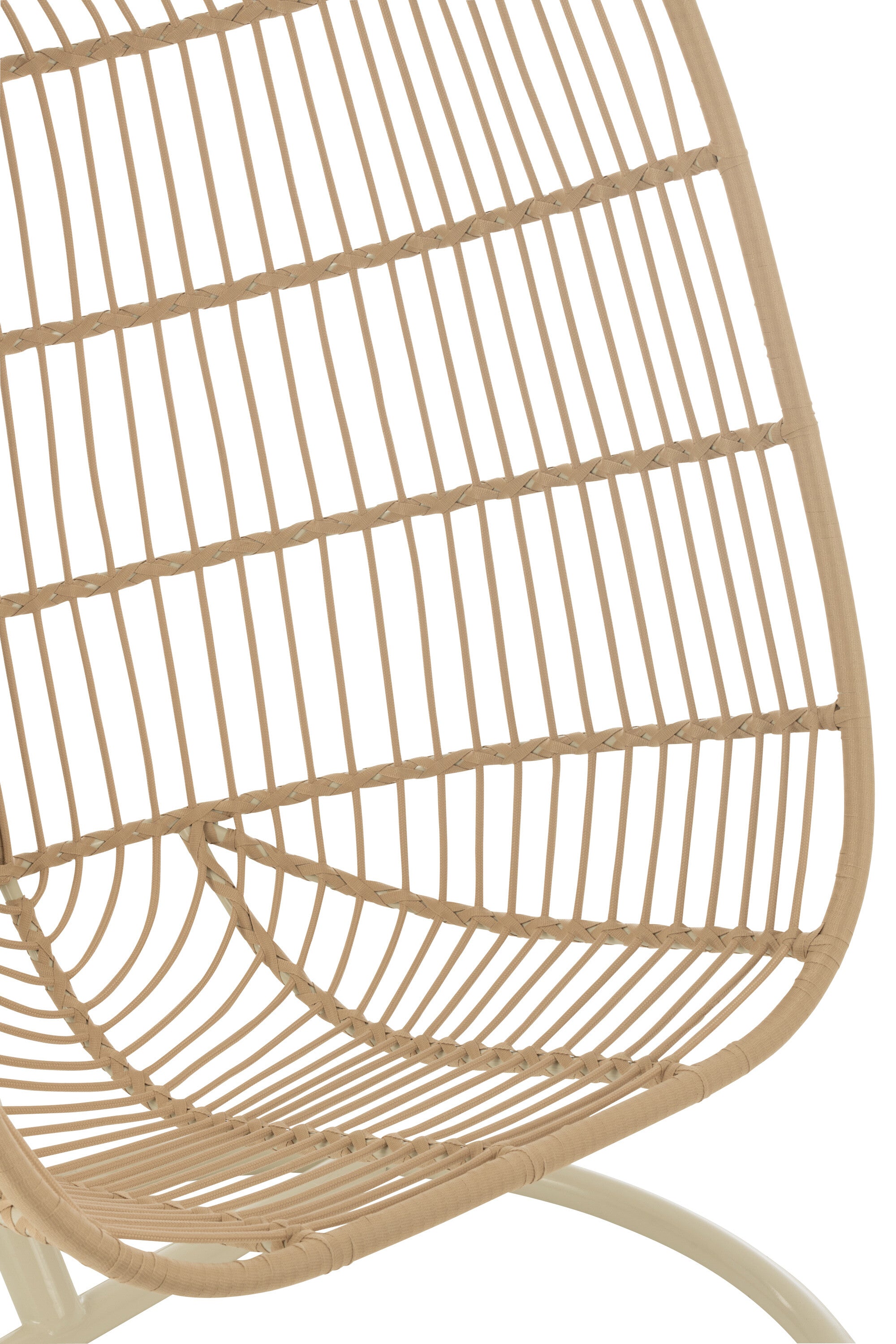 Hangstoel Egga Staal/Touw Beige - J-LINE
