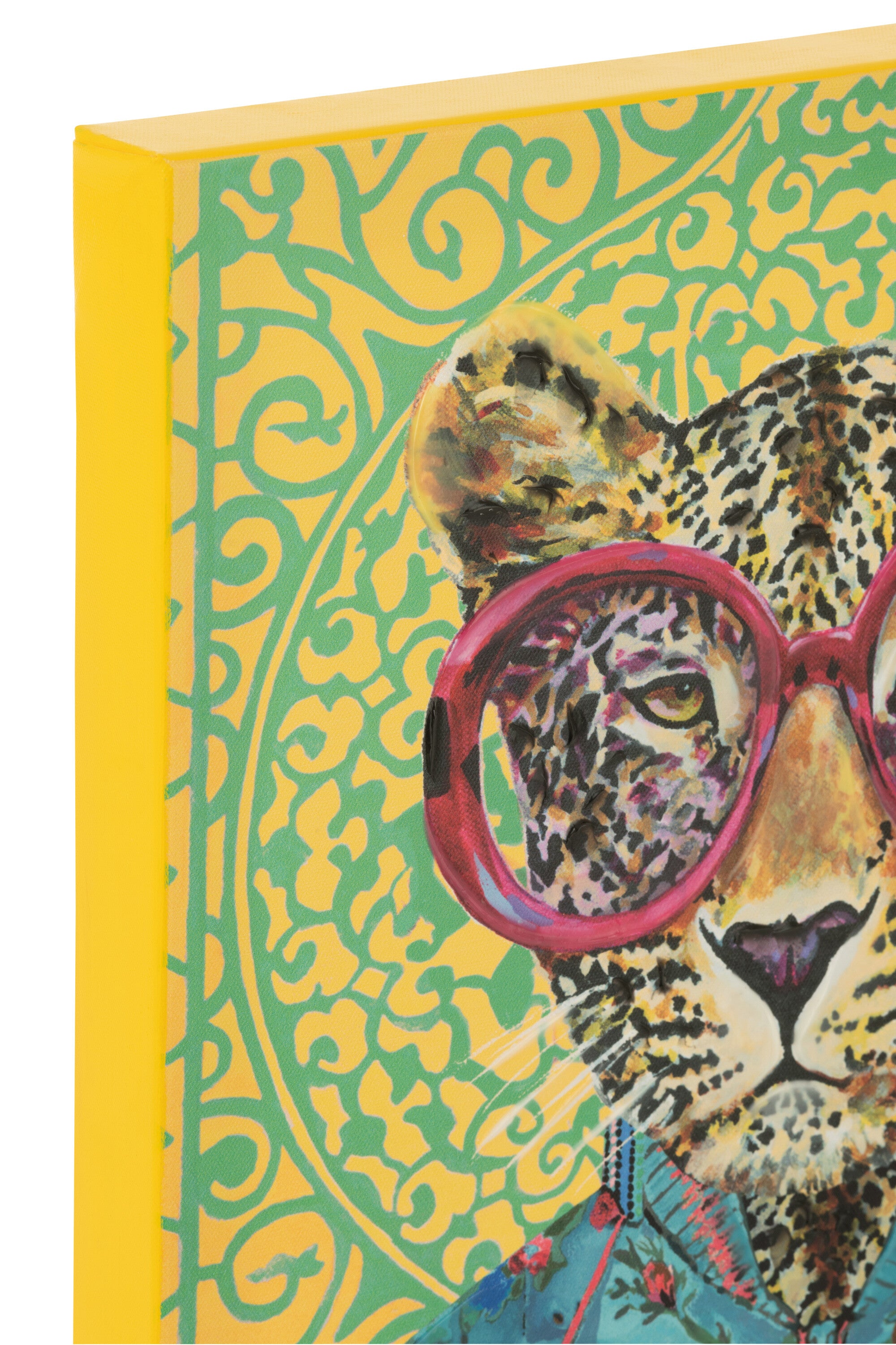Wanddecoratie Tijger Popart Canvas - J-LINE