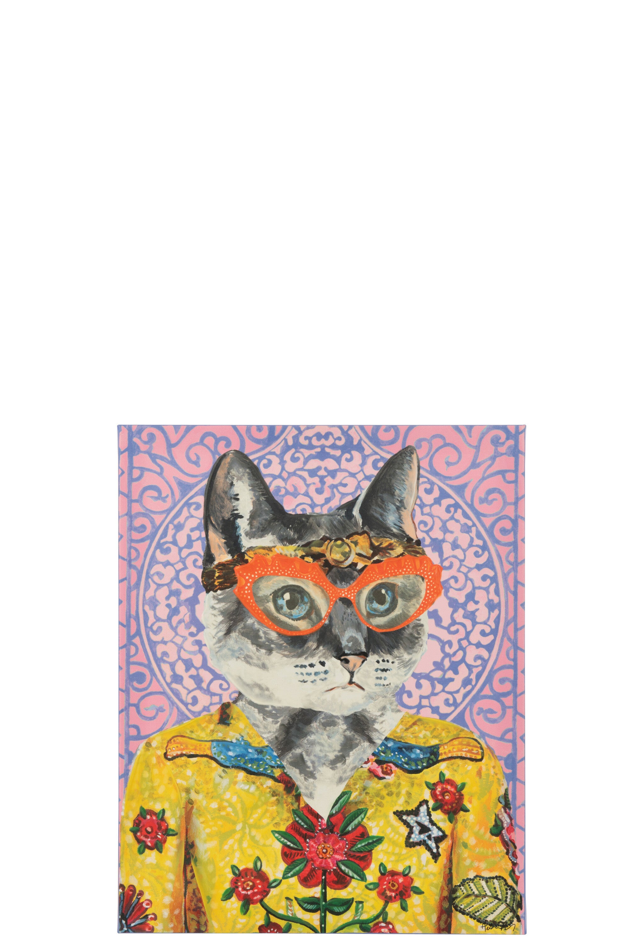 Muurdecoratie Kat Popart - J-LINE