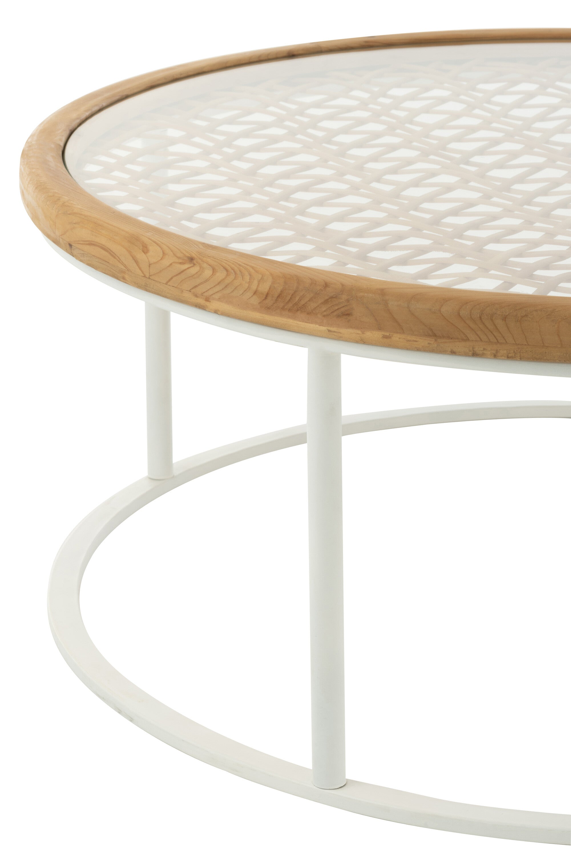 Salontafel Mati vurenhout/ijzer - J-LINE