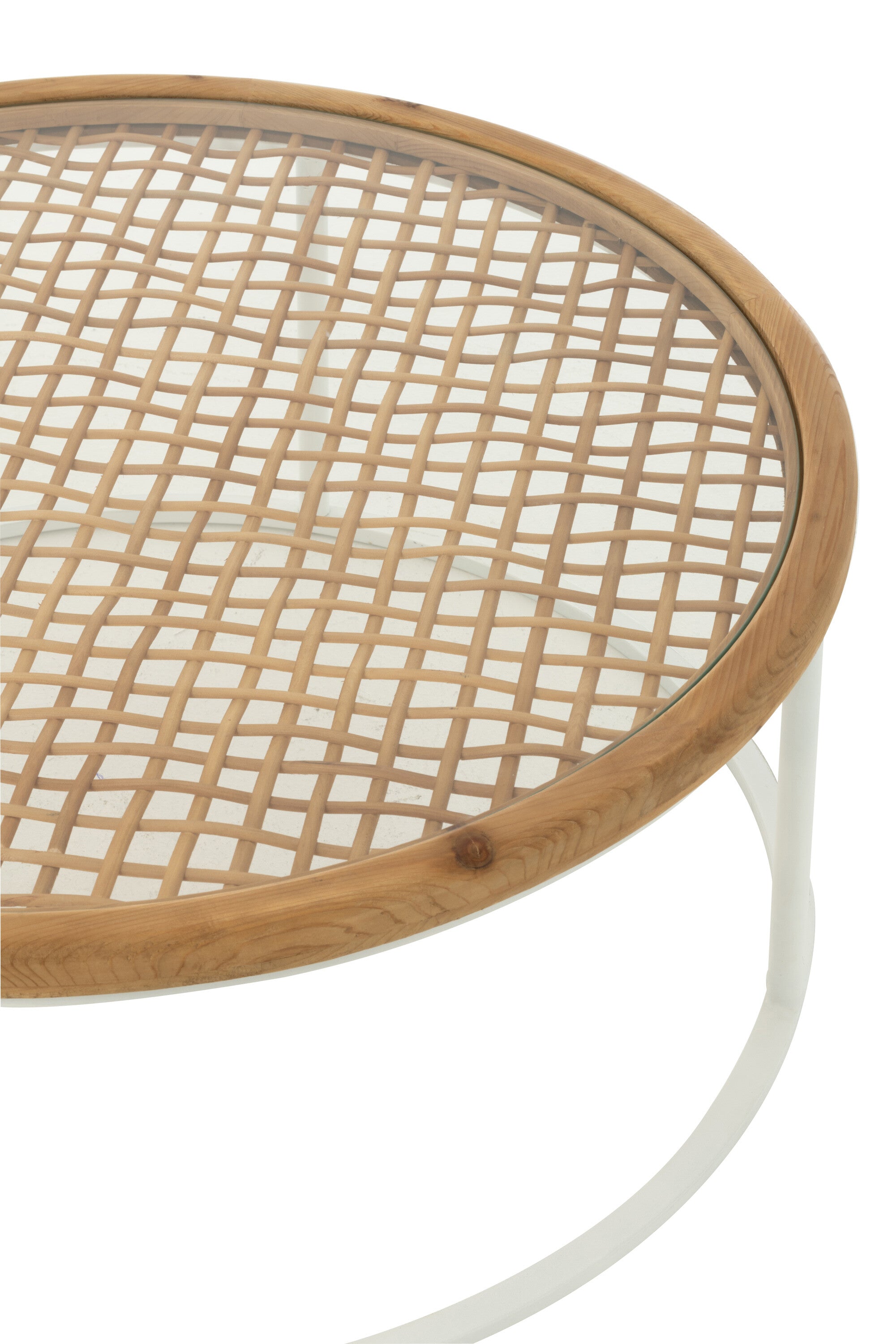 Salontafel Mati vurenhout/ijzer - J-LINE