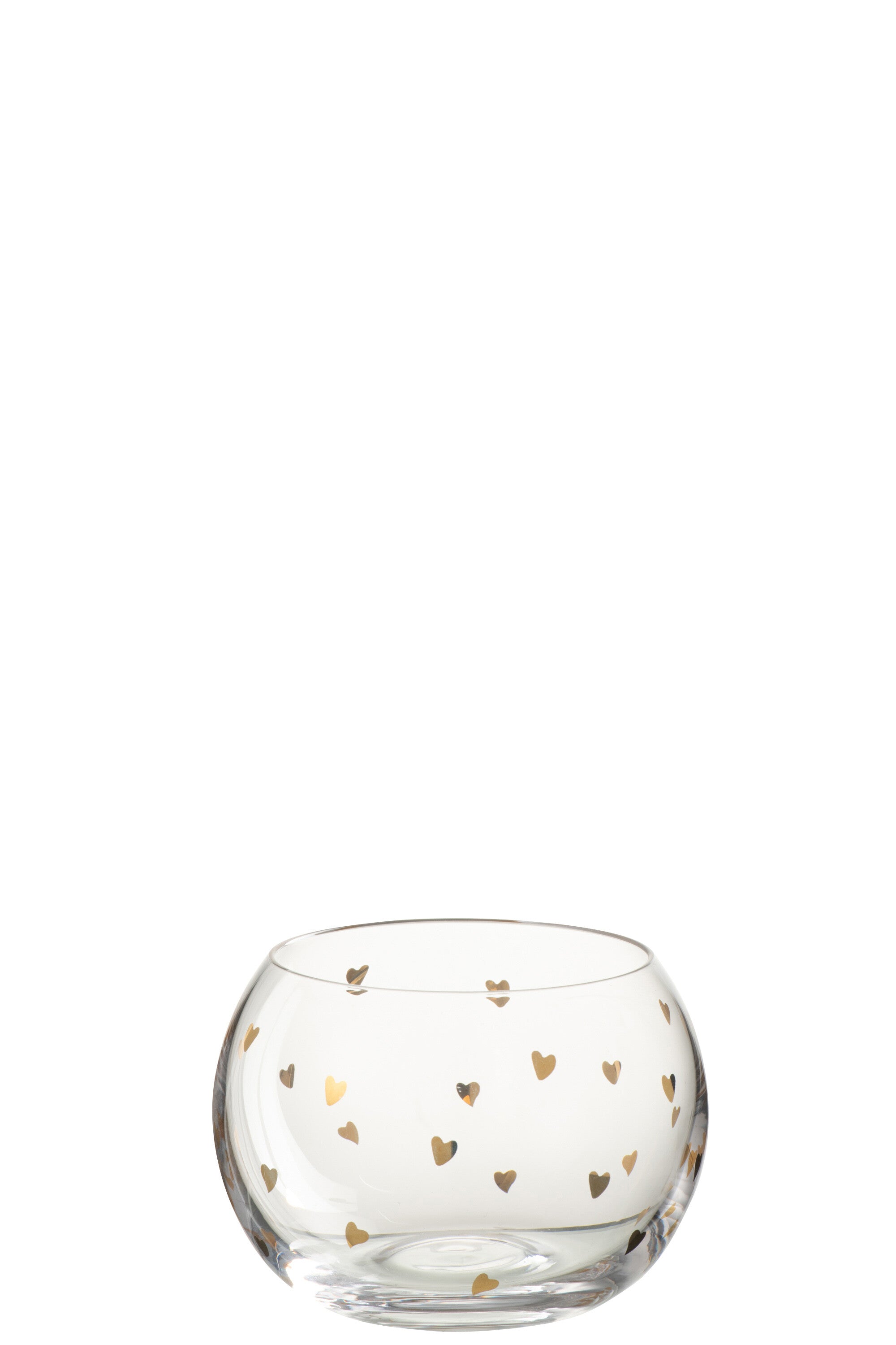 Aperoglaasje hartjes glas