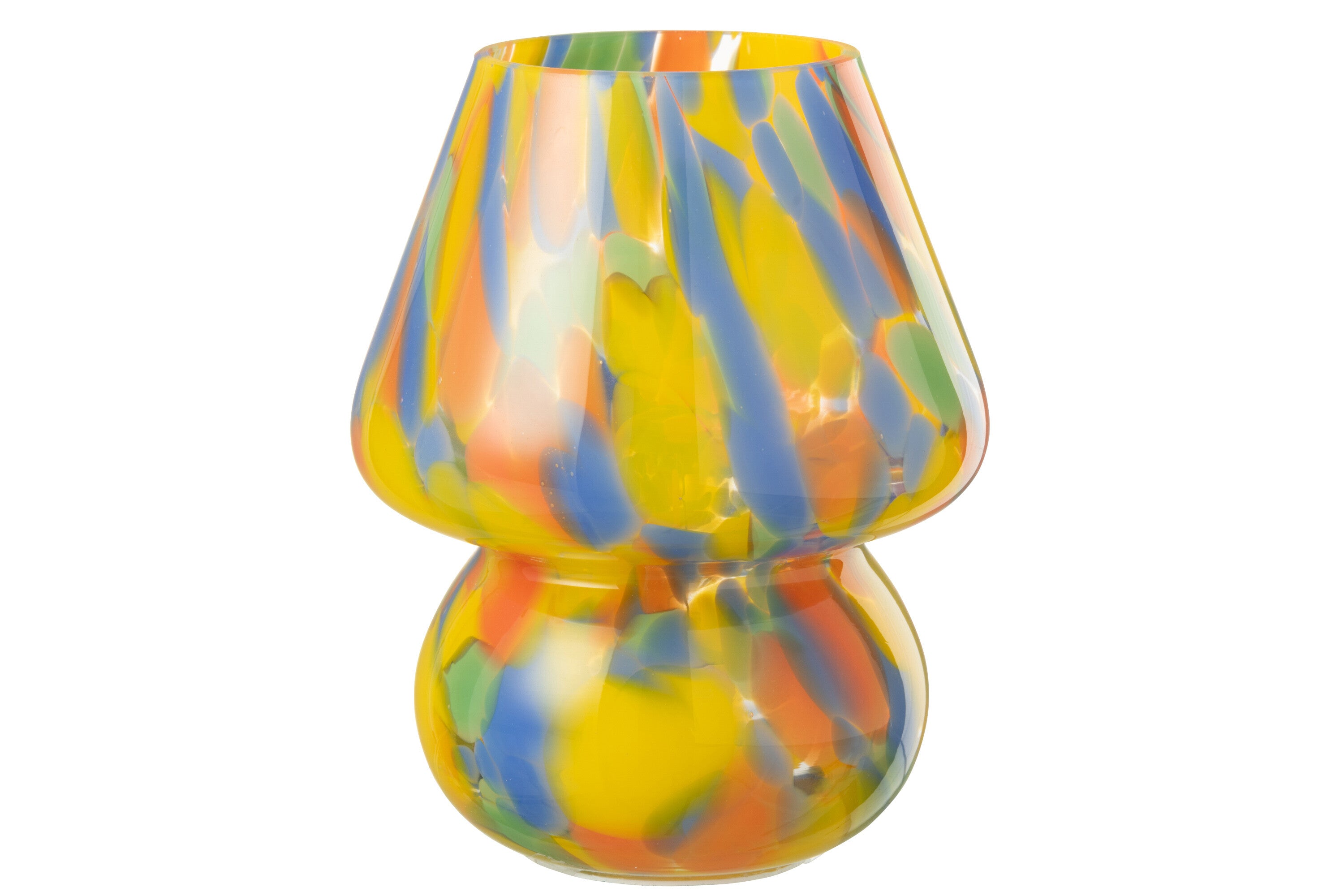 Tafellamp Regenboog Glas Mix L - J-LINE