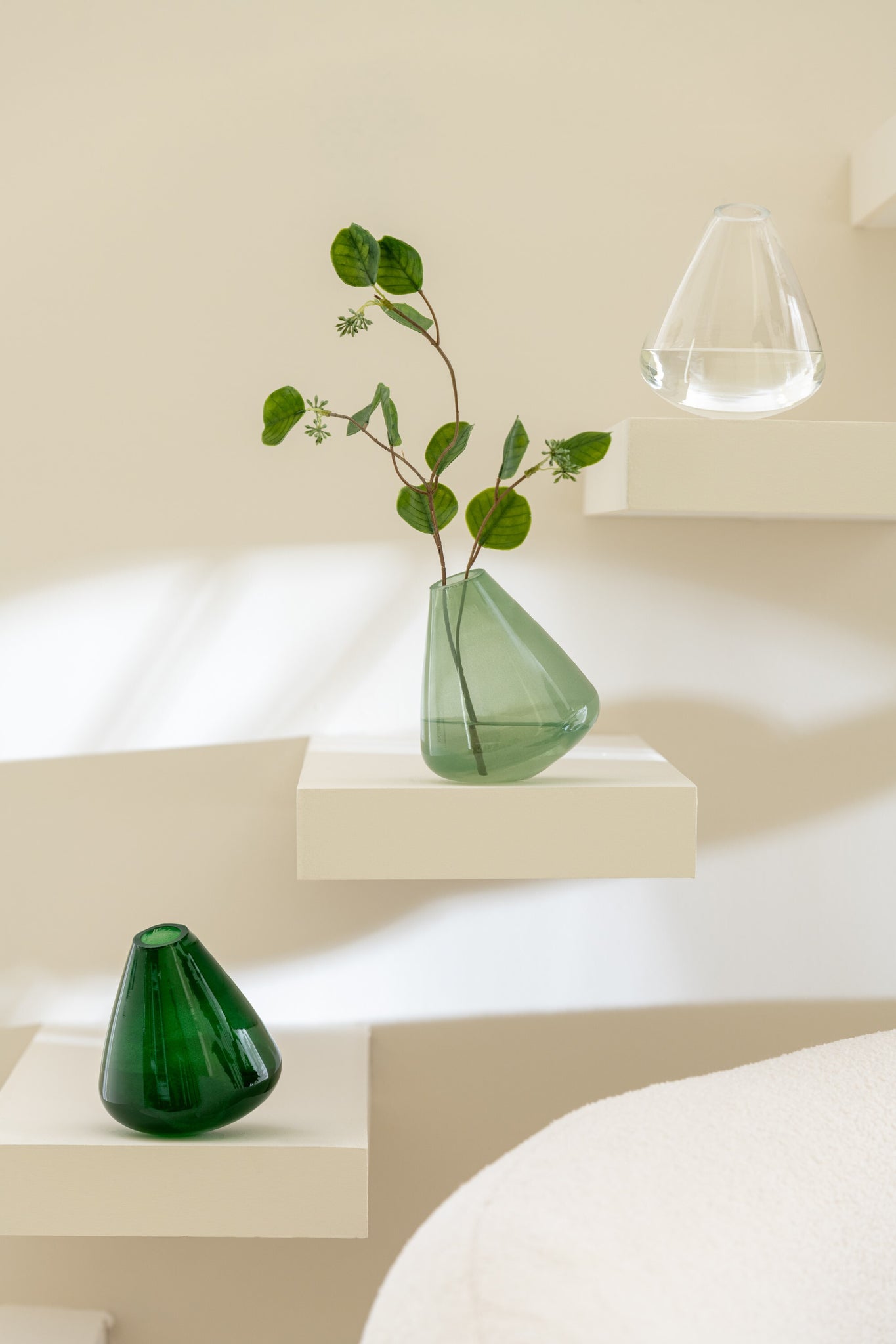 Vase Topaze Verre - J-LINE