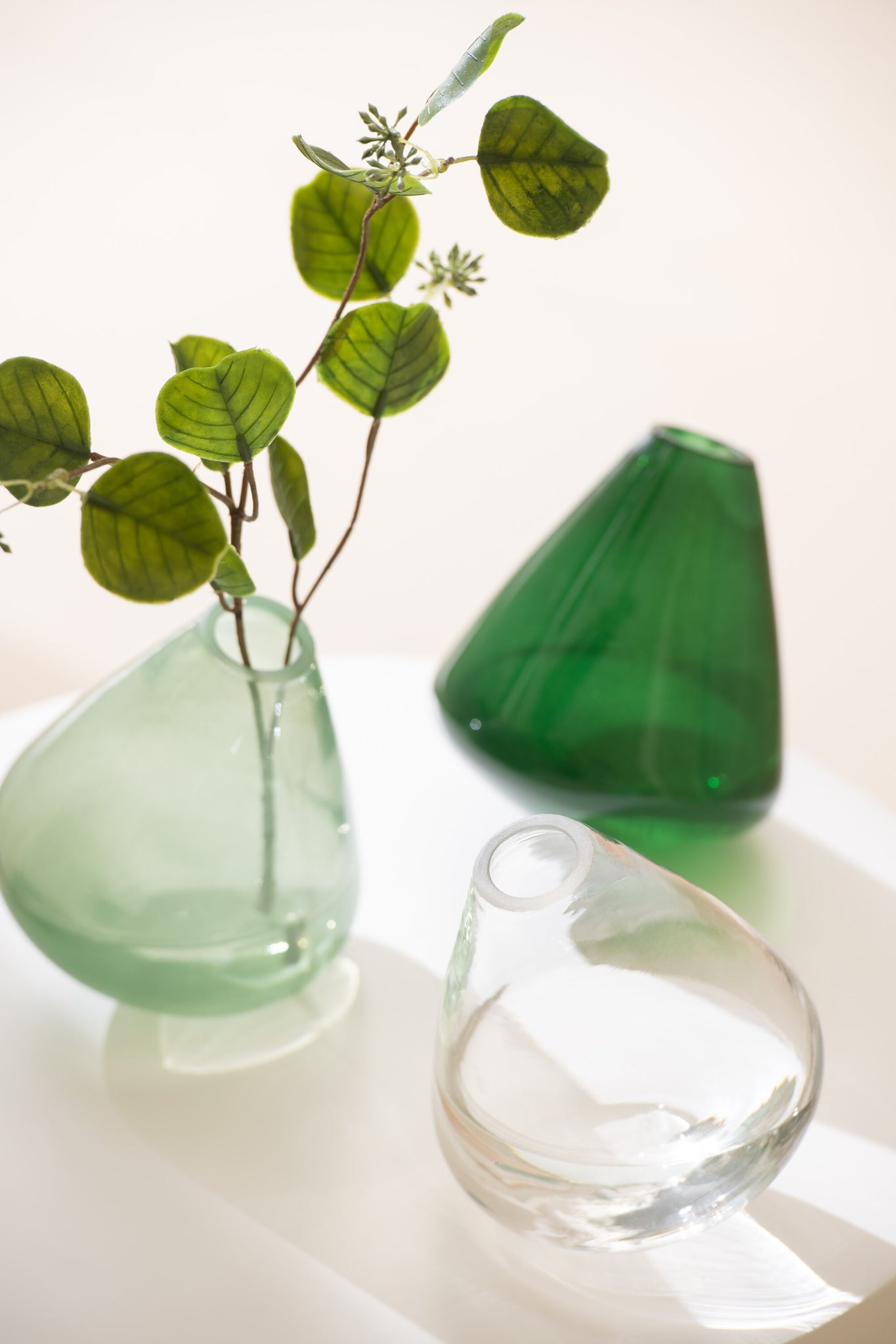 Vase Topaze Verre - J-LINE