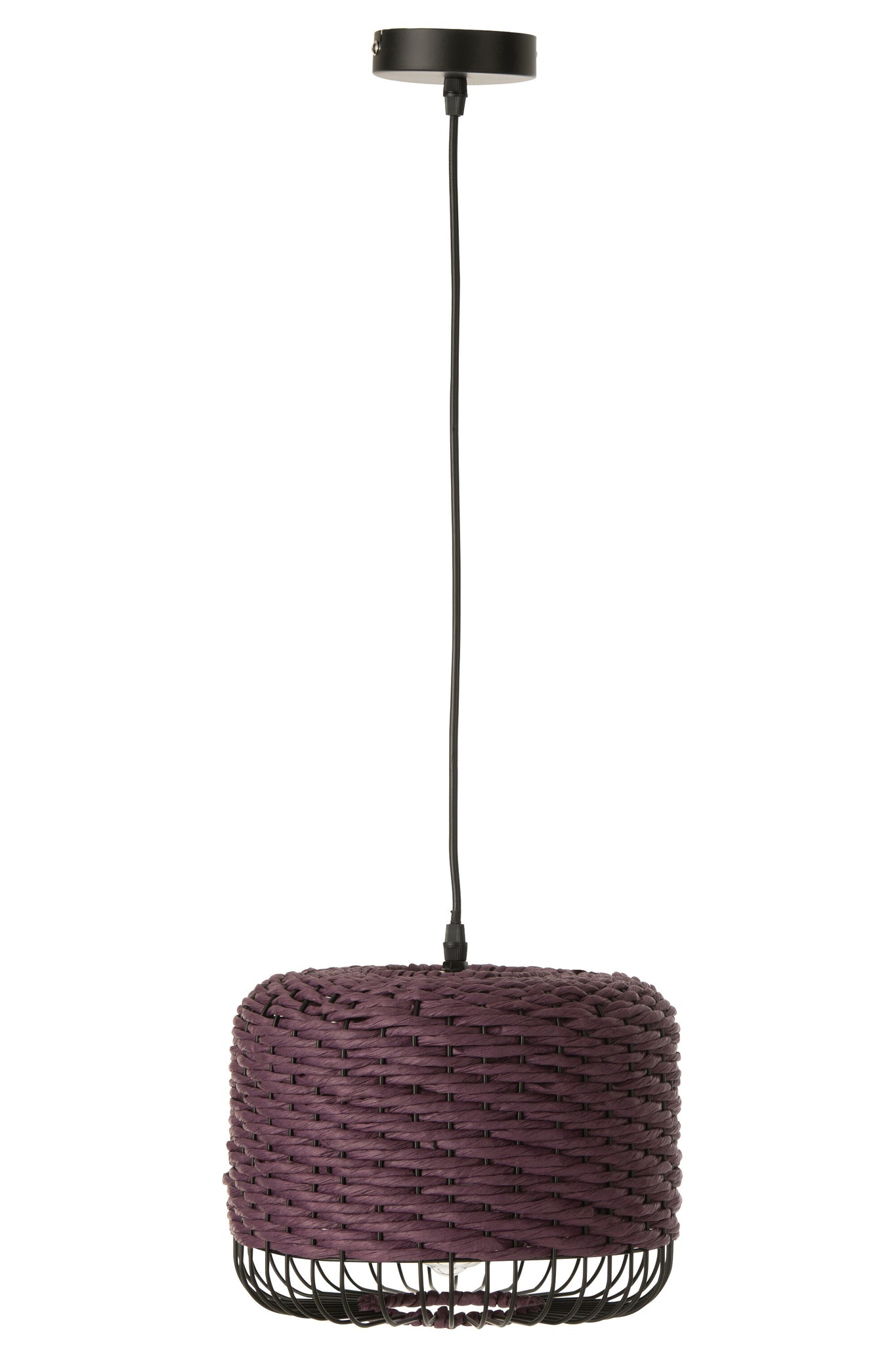 Suspension Métal Violet - J-LINE