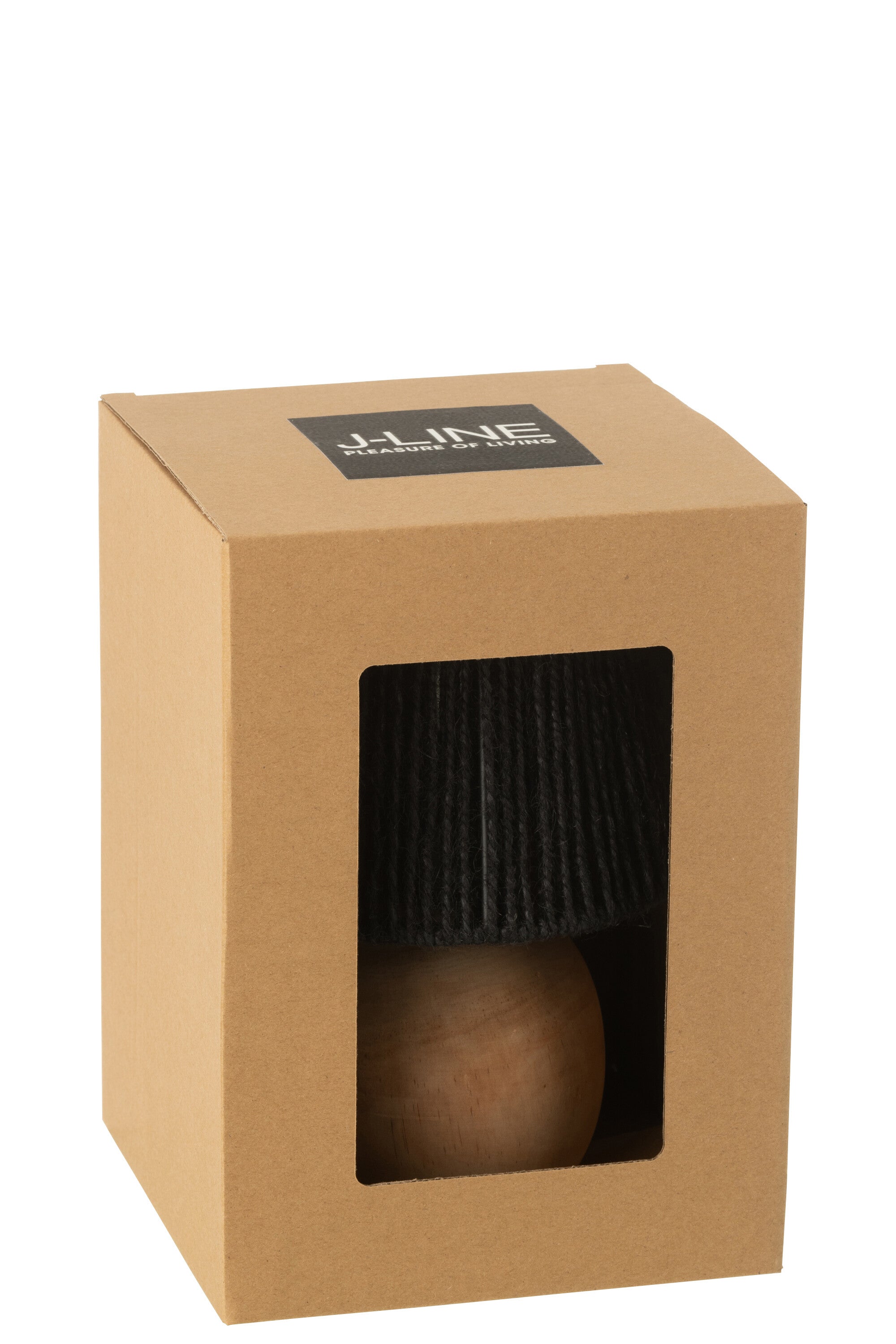 Lampe de table Bois/Métal Noir - J-LINE