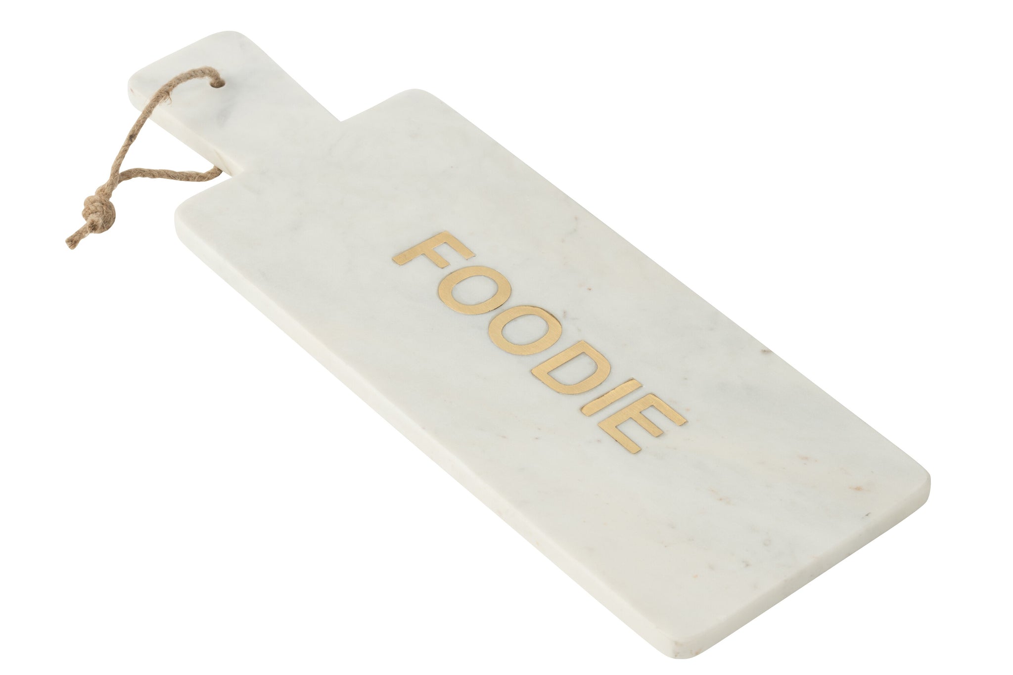 Kaasplank Rechthoekige Foodie Marmer Wit - J-LINE