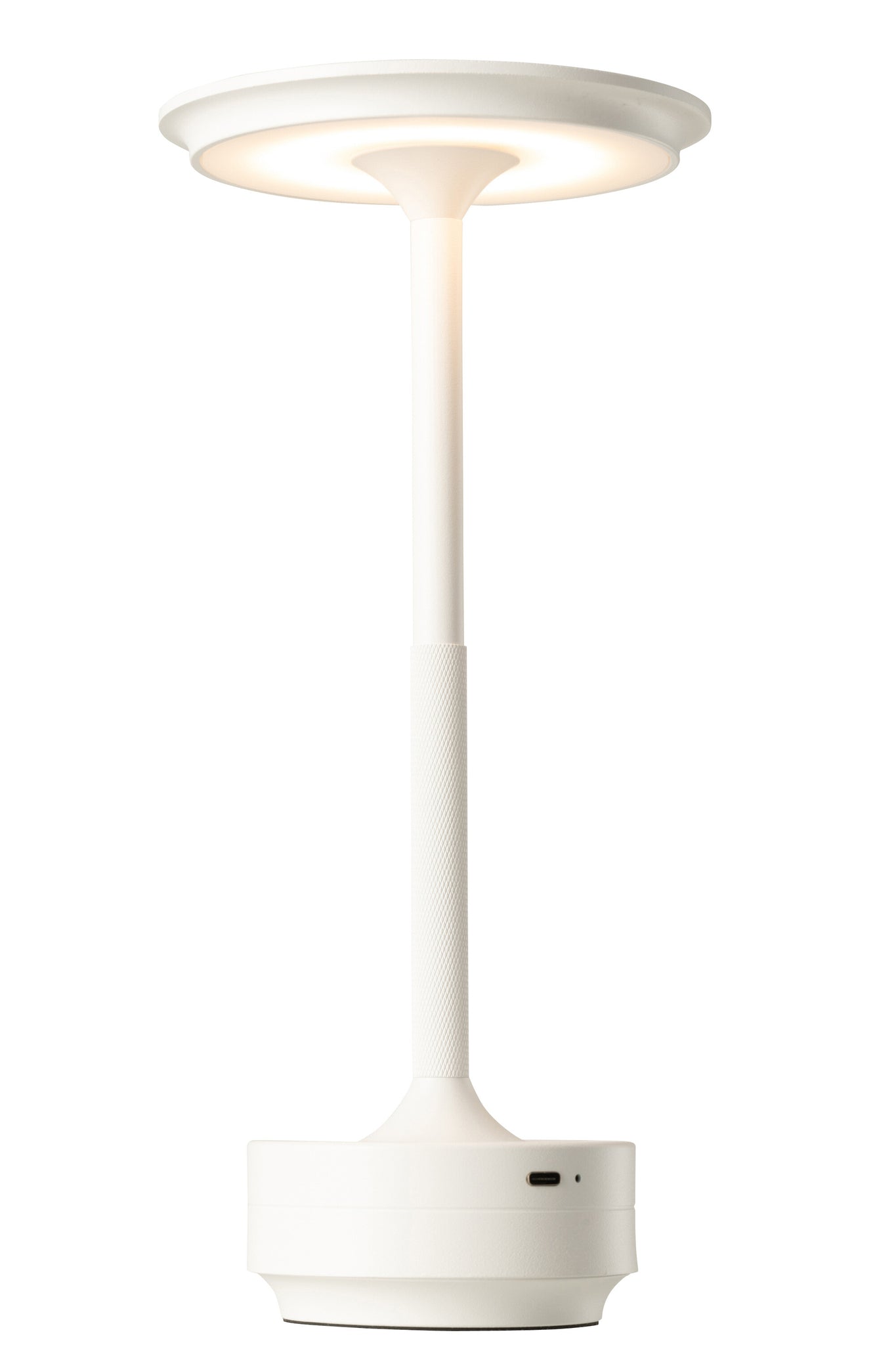 Lampe de table LED Touch Plastique Blanc - J-LINE