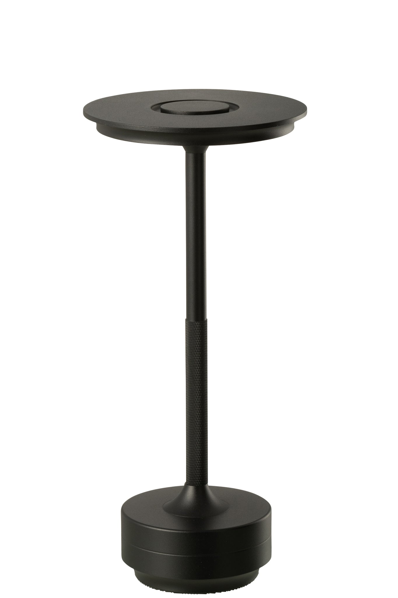 Lampe de table LED tactile plastique noir - J-LINE