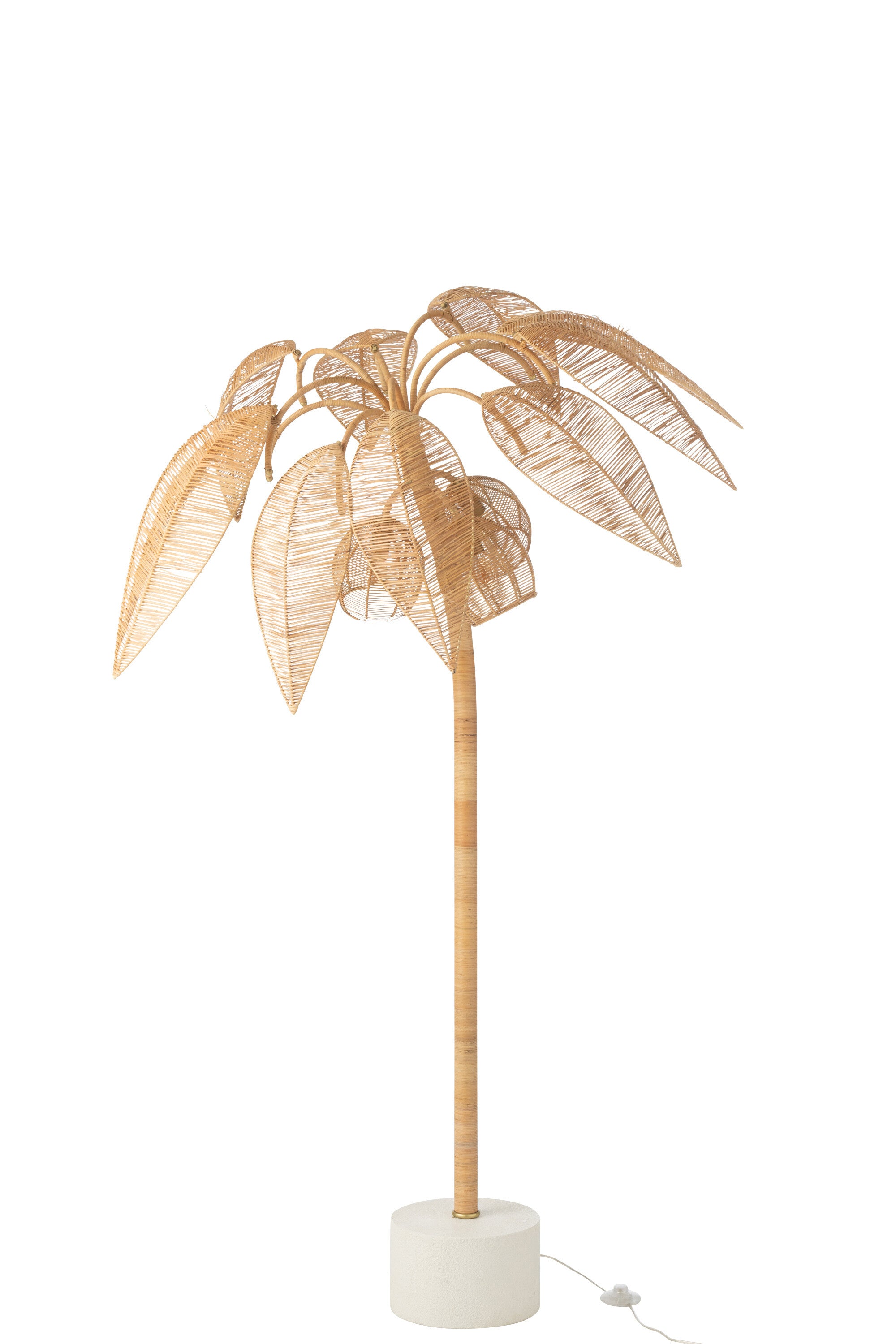 Vloerlamp Kokospalm Rotan S - J-LINE