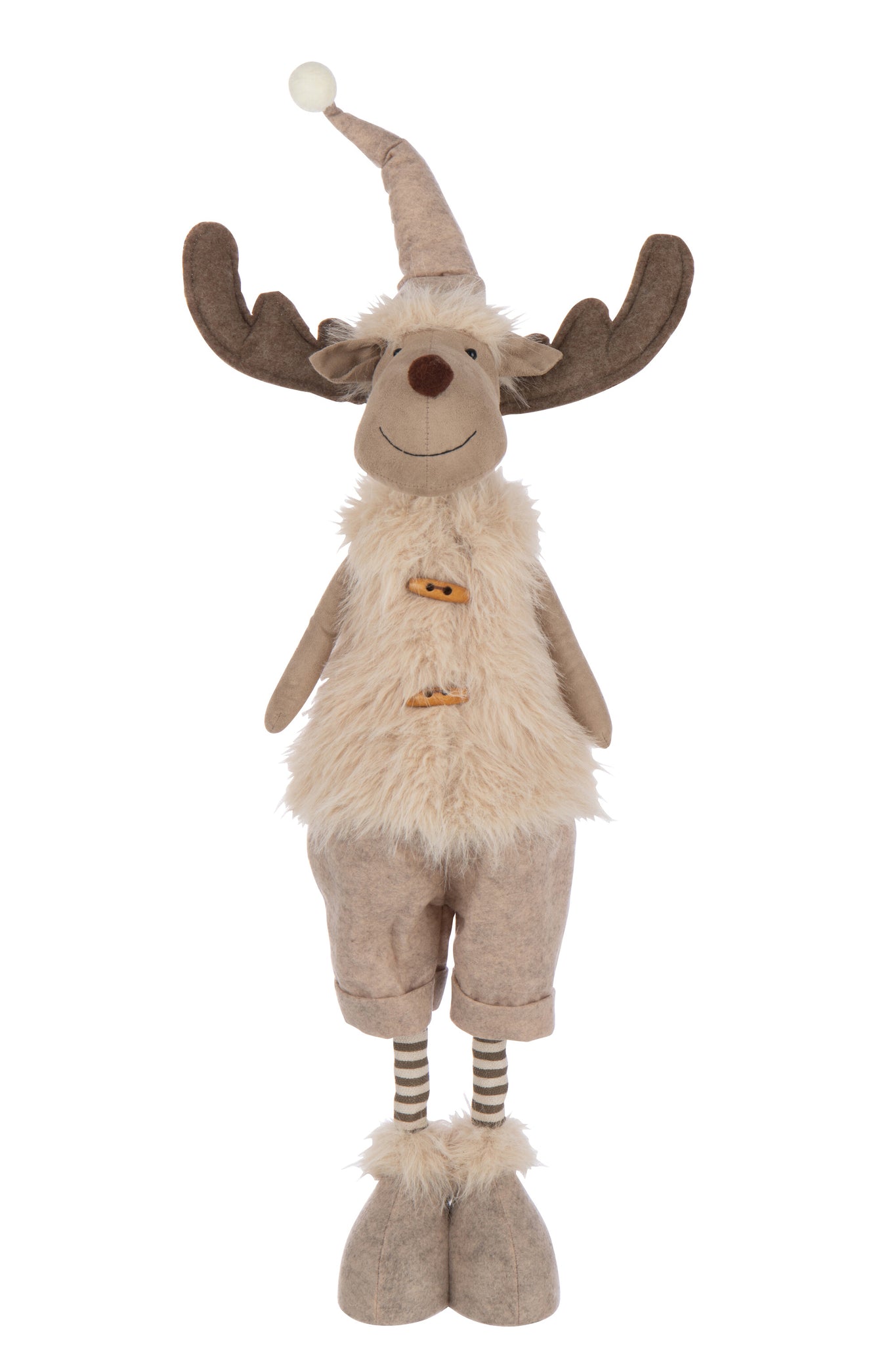 Moose Telescopische Bont Polyester Ecru - J-Line