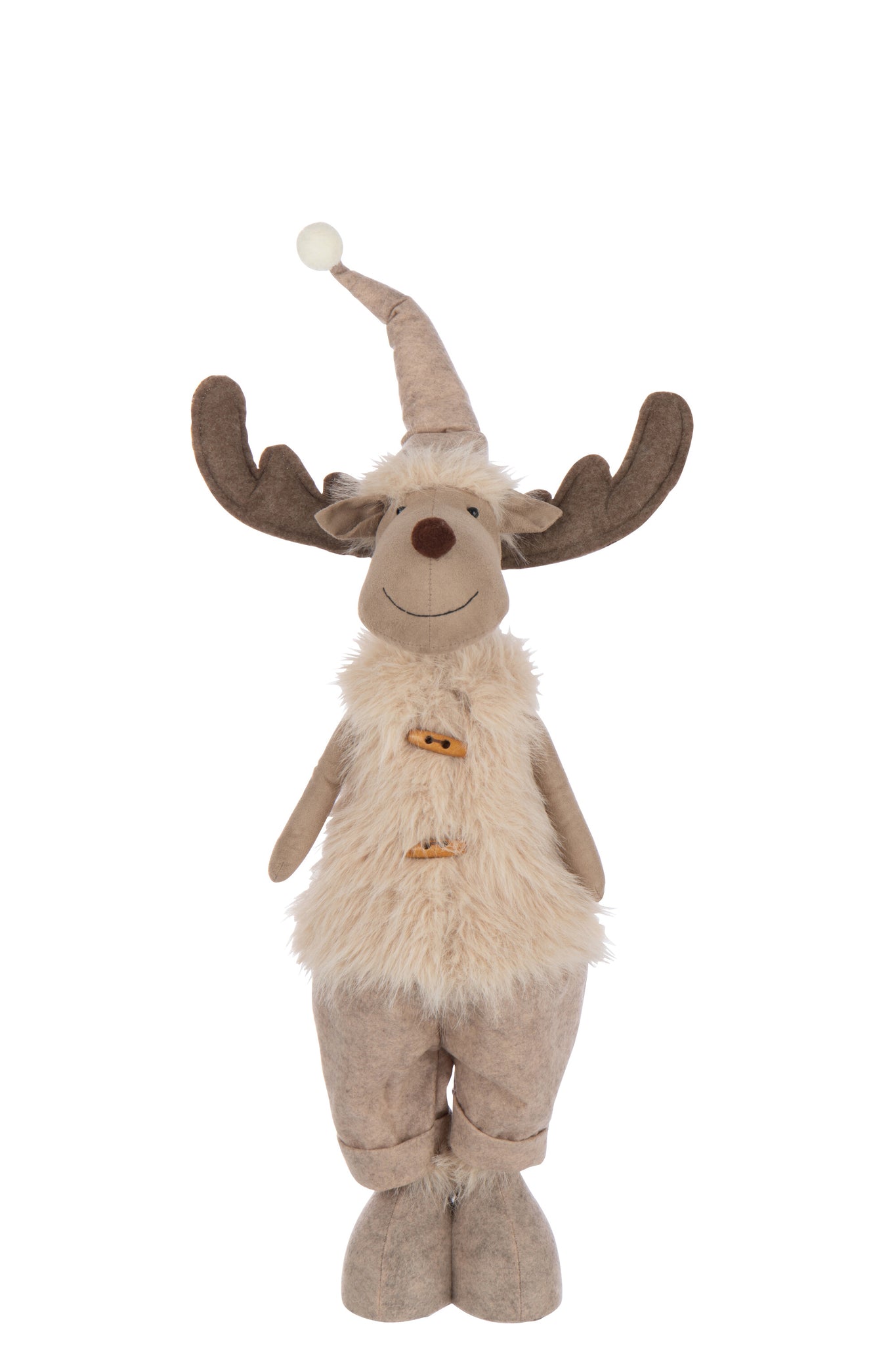 Moose Telescopische Bont Polyester Ecru - J-Line