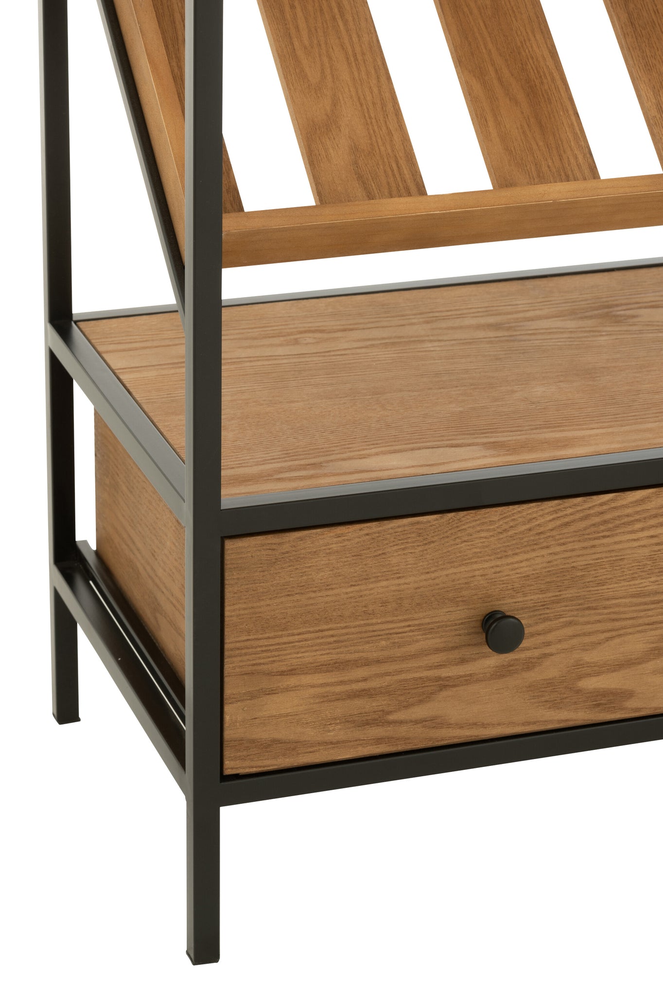 Barkast Natuur/Zwart Medium - J-LINE