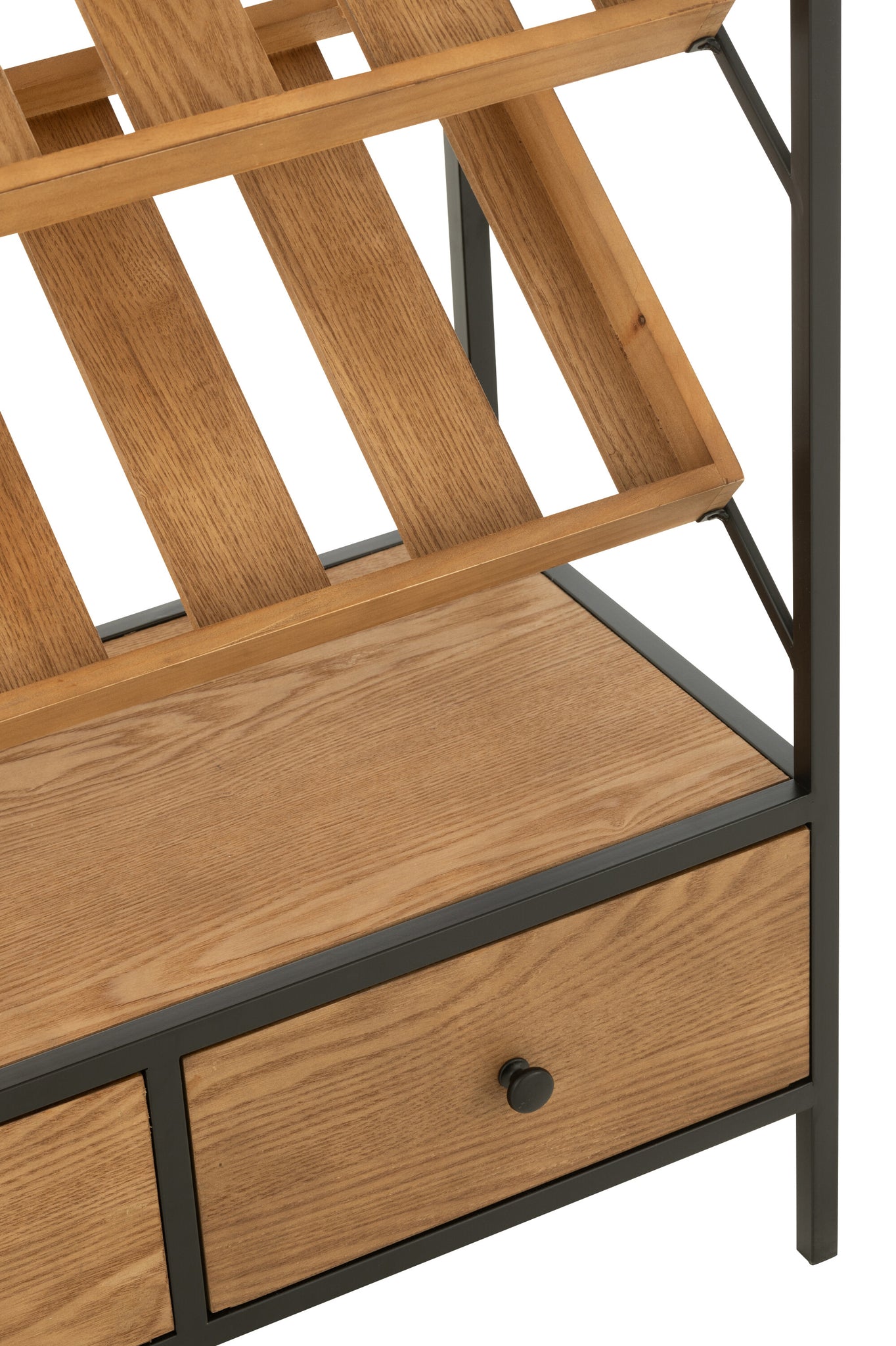 Barkast Natuur/Zwart Medium - J-LINE