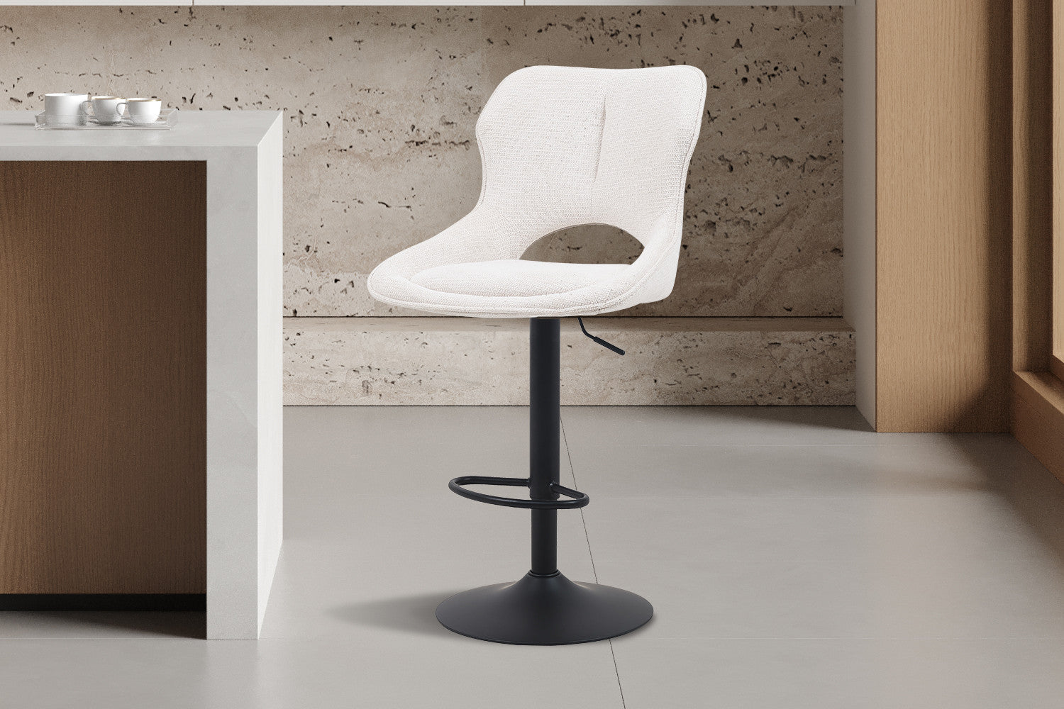 Barkruk 'Mori' beige - RS