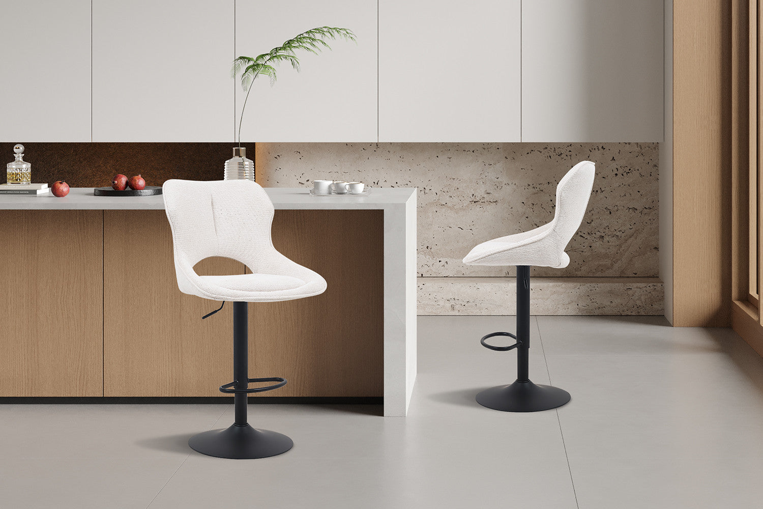 Barkruk 'Mori' beige - RS