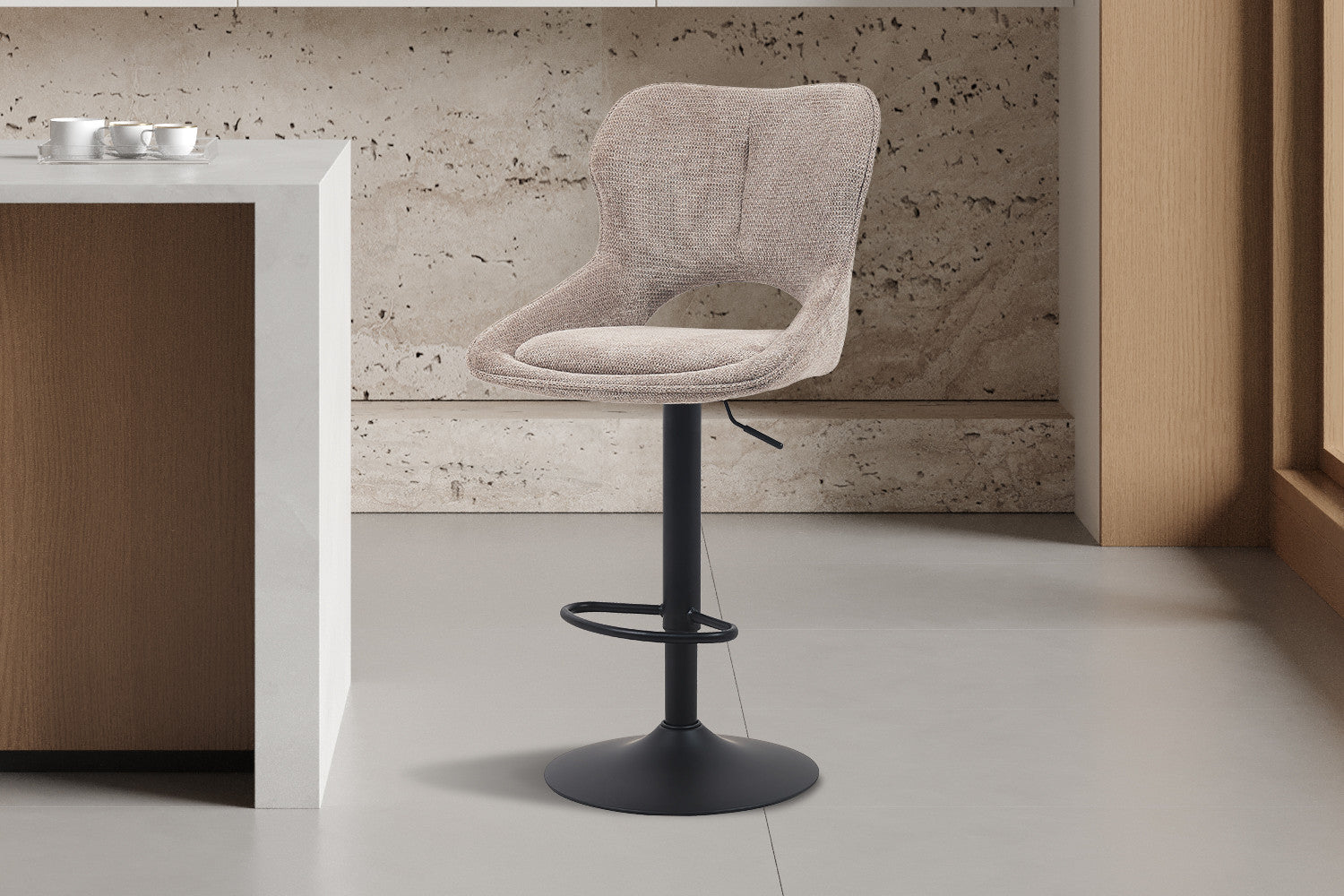 Barkruk 'Mori' peper - RS