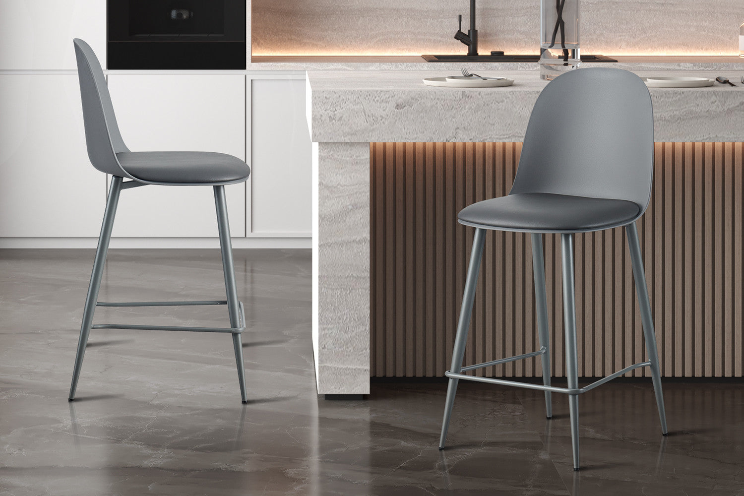 Counterkruk 'Jasmin' grijs - RS