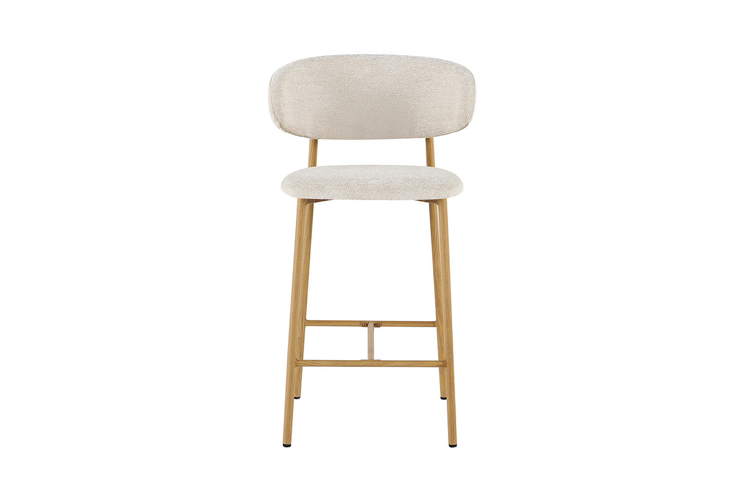 NIEUW - Counterstoel 'Coco' Naturel - Stof Raven 24 Beige - RS