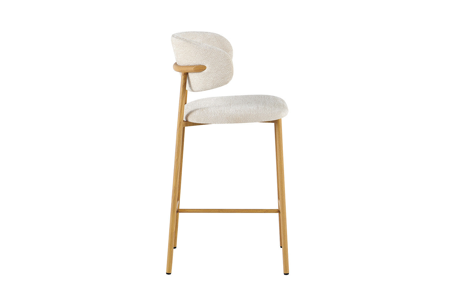 NIEUW - Counterstoel 'Coco' Naturel - Stof Raven 24 Beige - RS