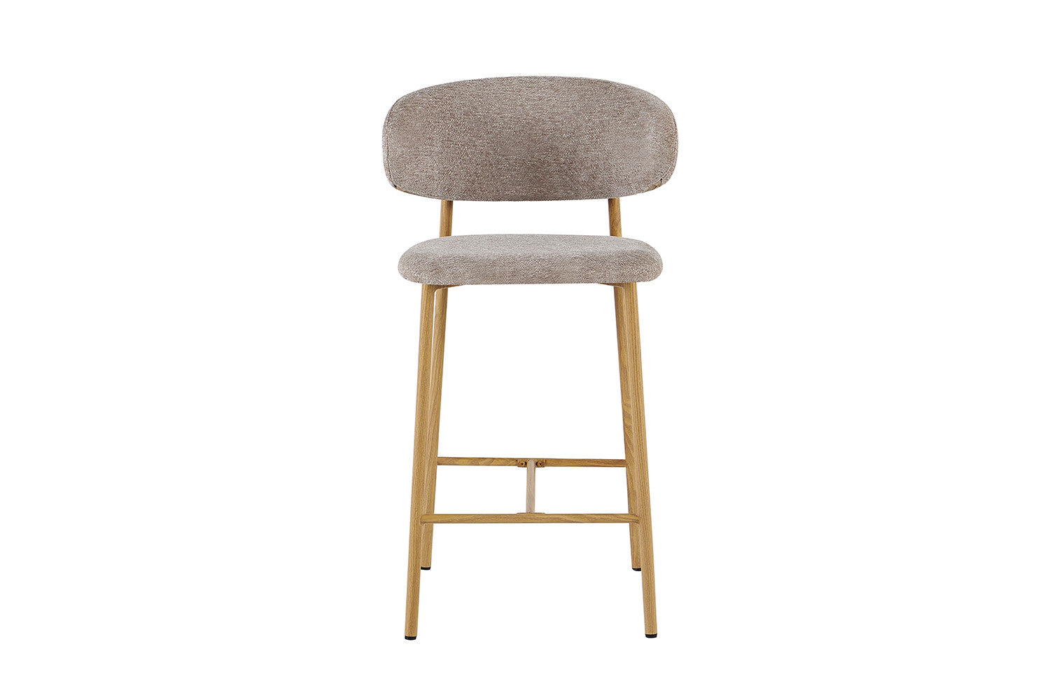 NIEUW - Counterstoel 'Coco' Naturel - Stof Raven 30 Zand - RS