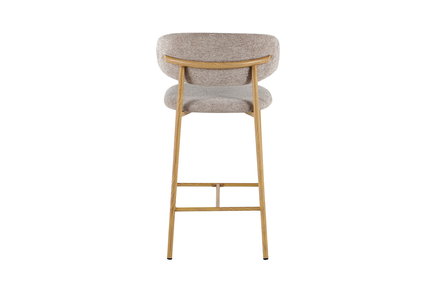 NIEUW - Counterstoel 'Coco' Naturel - Stof Raven 30 Zand - RS