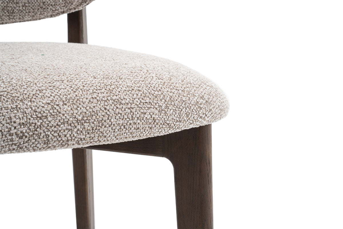 Counterstoel 'Carmen' Gerookte Eik Ote Milan 130 Zand  - RS