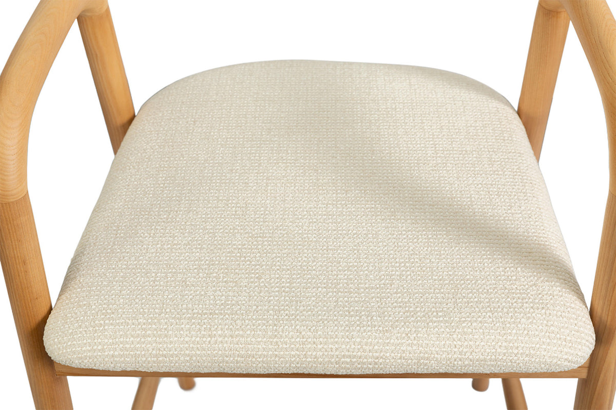 Counterstoel 'Claire' Essenhout Naturel Milan 103 Beige  - RS