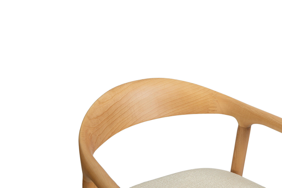 Counterstoel 'Claire' Essenhout Naturel Milan 103 Beige  - RS