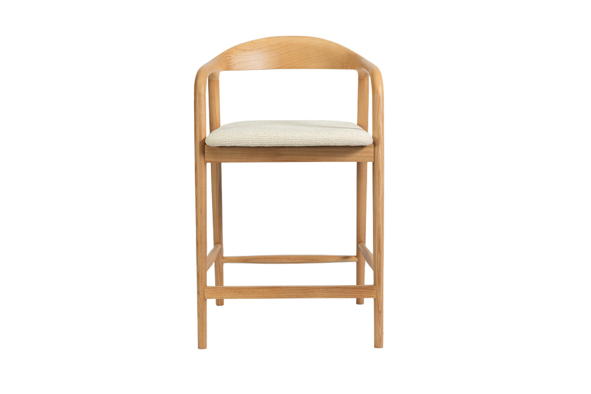 Counterstoel 'Claire' Essenhout Naturel Milan 103 Beige  - RS