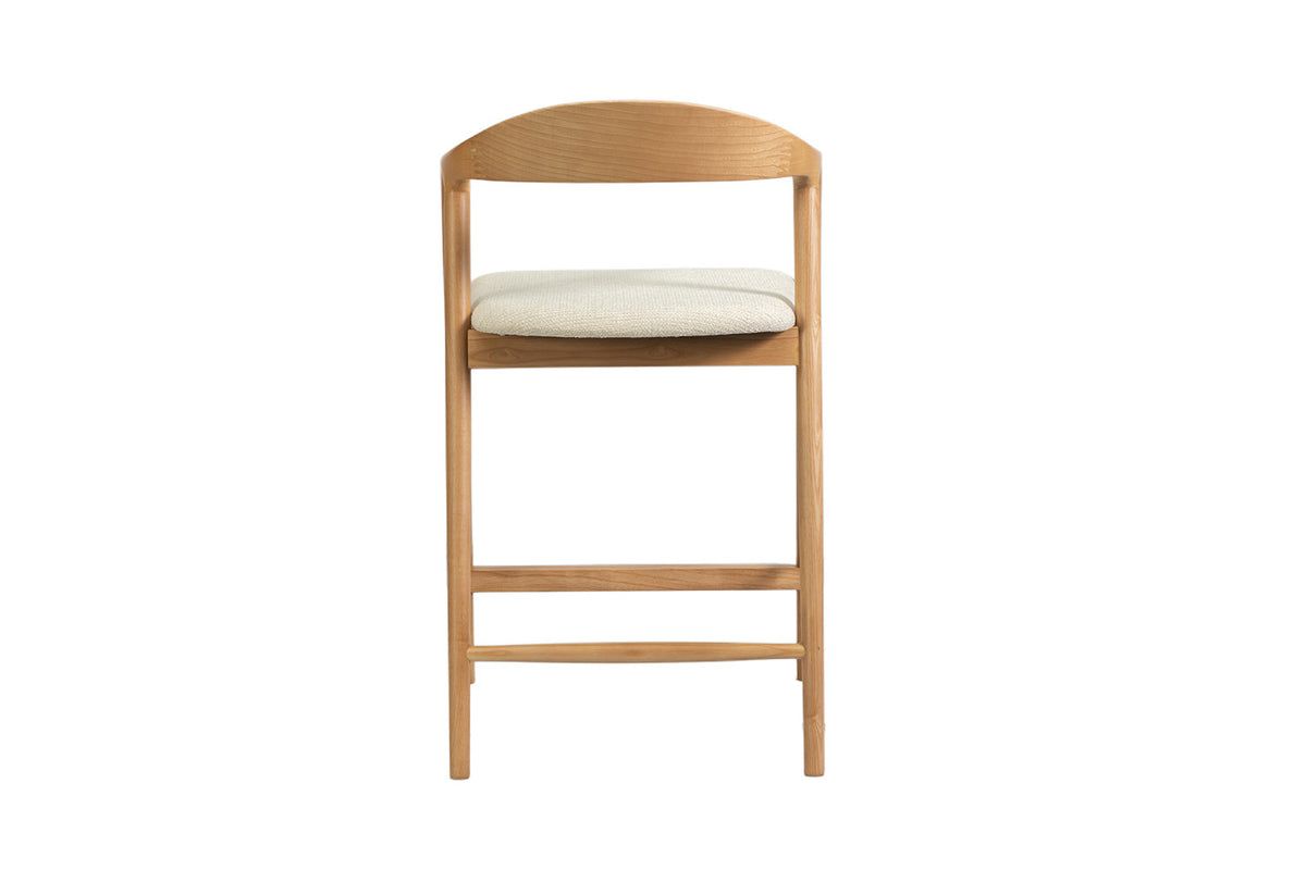 Counterstoel 'Claire' Essenhout Naturel Milan 103 Beige  - RS