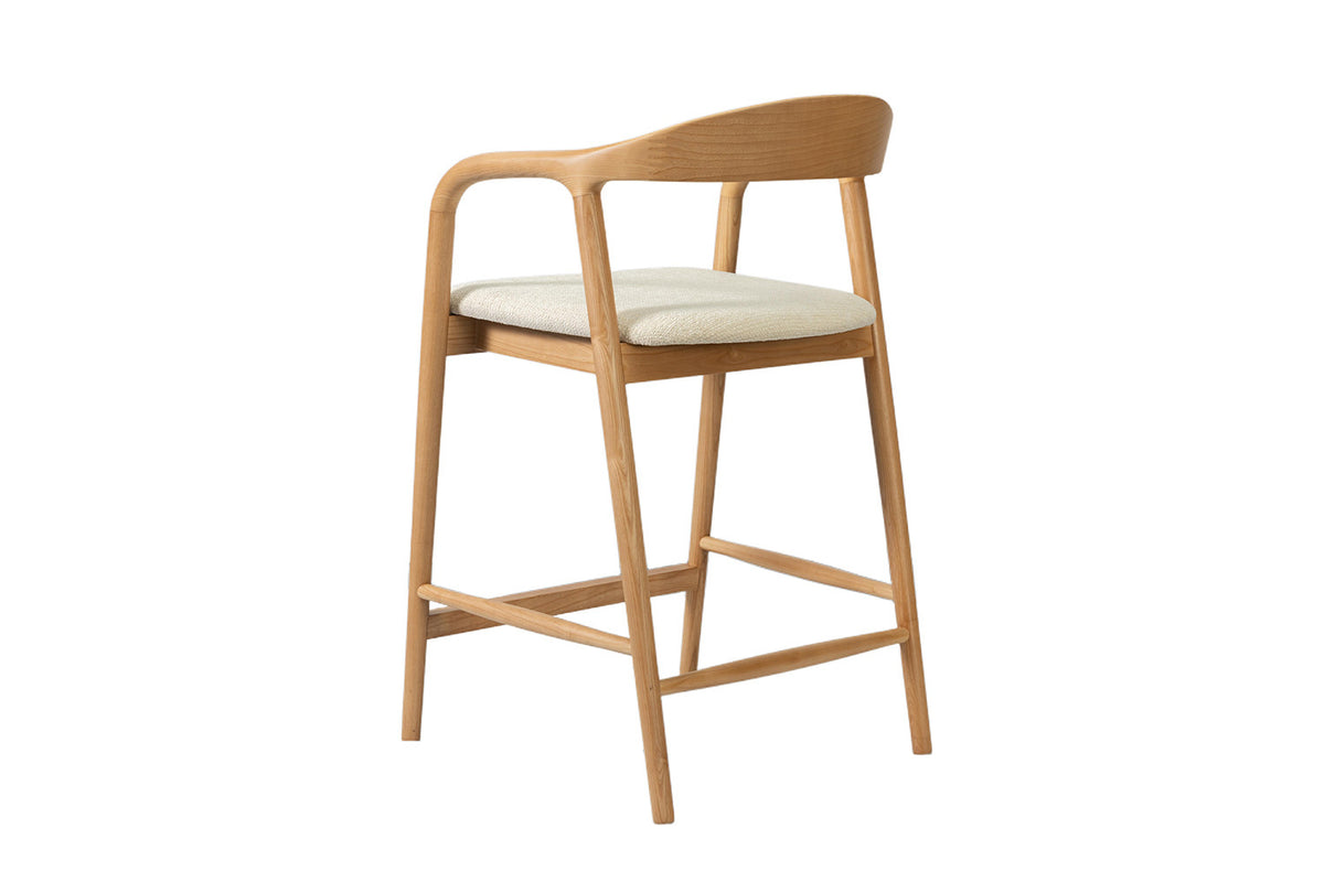 Counterstoel 'Claire' Essenhout Naturel Milan 103 Beige  - RS