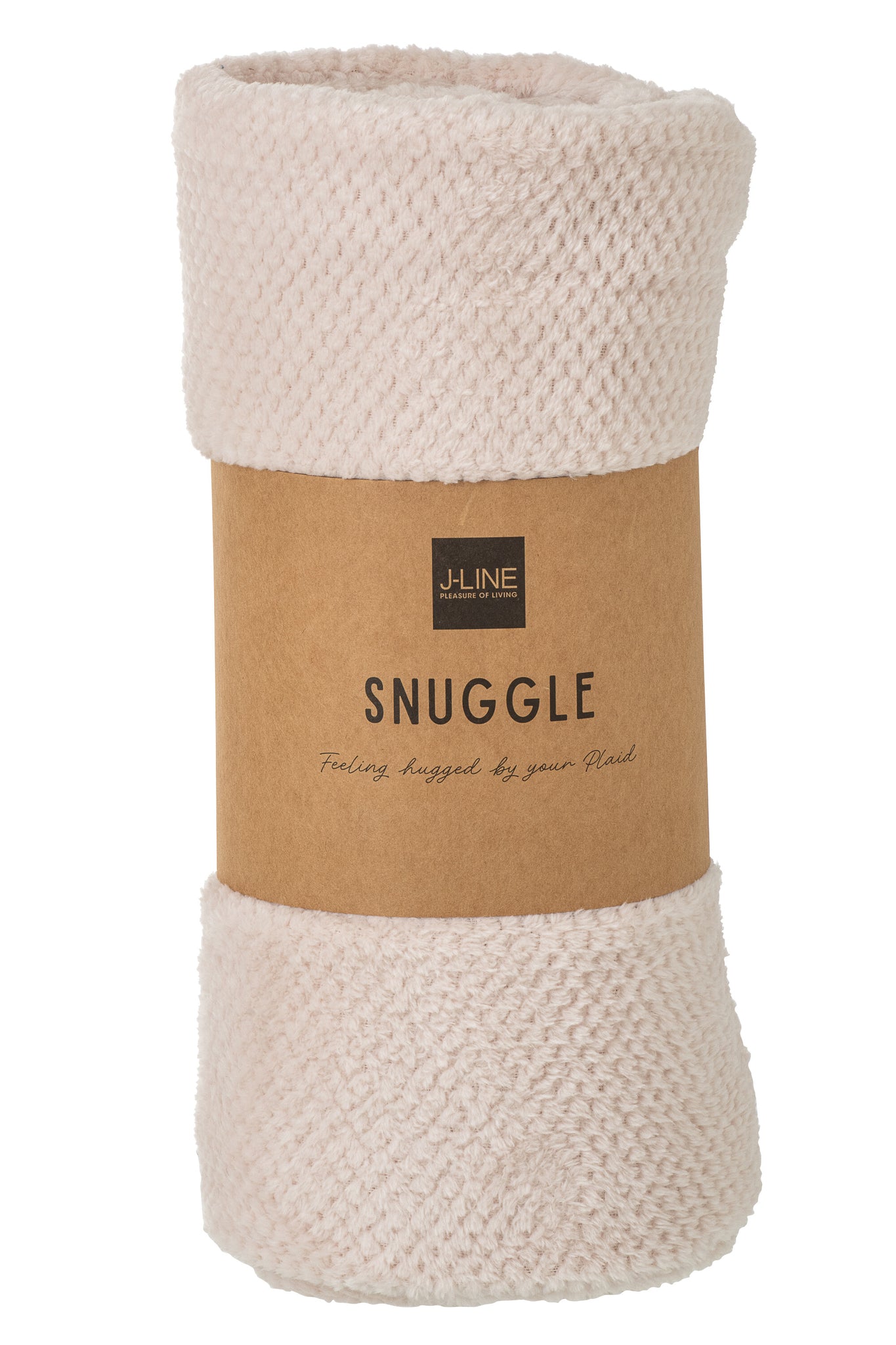 Deken Knuffel Polyester Lichtroze - J-LINE