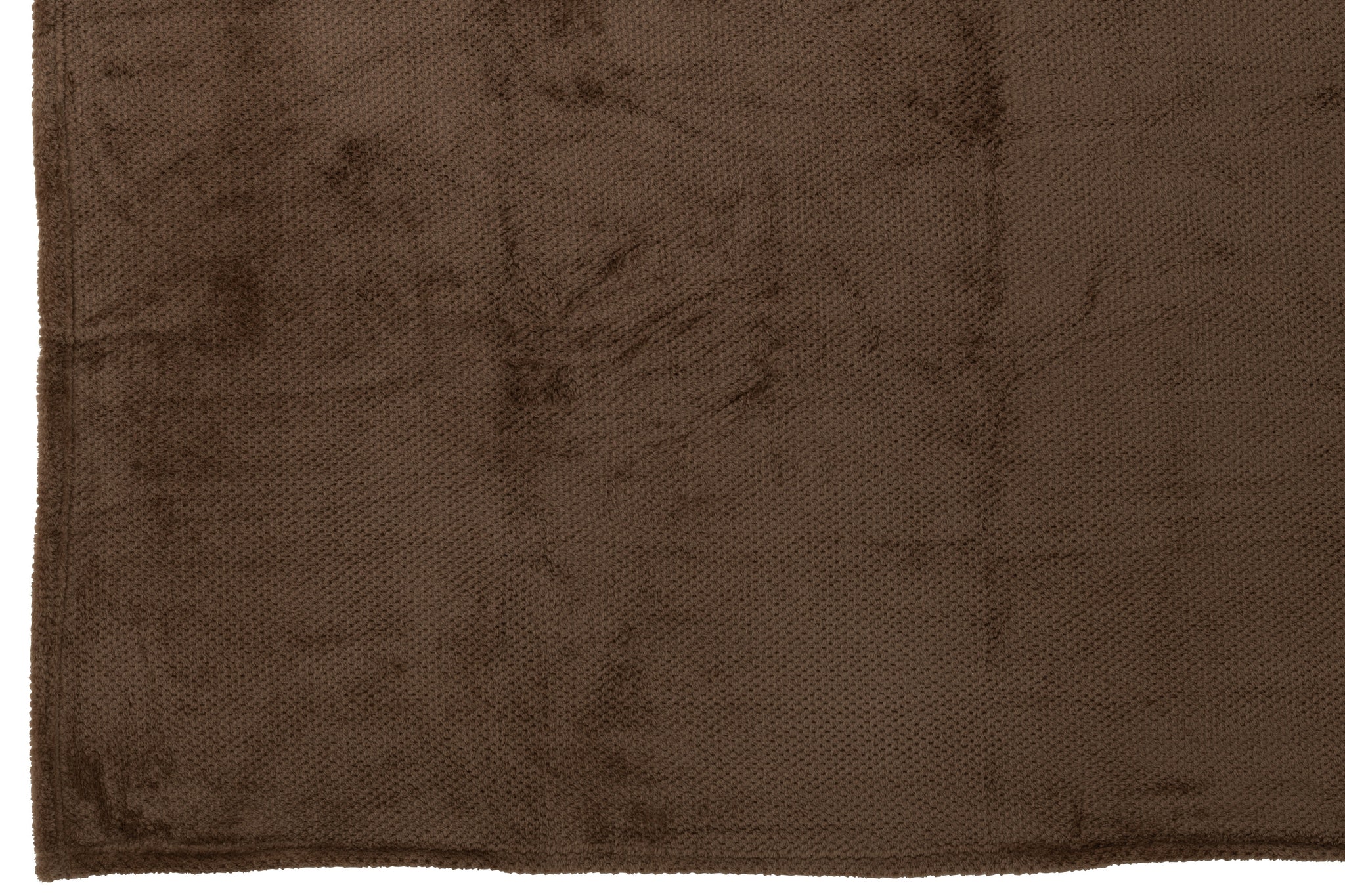 Dekentje Knuffel Polyester Donkerbruin - J-LINE