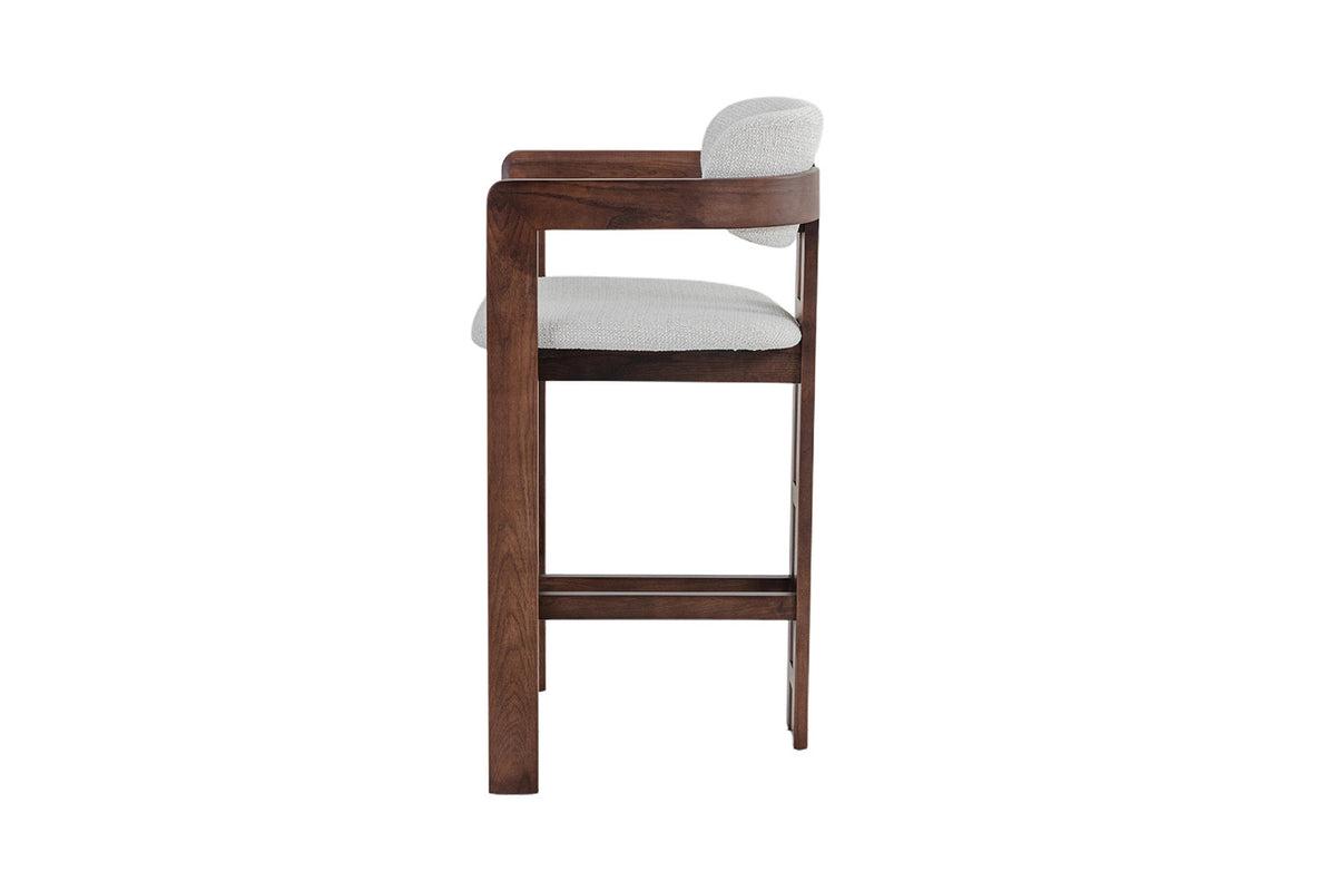Counterstoel 'Camille' essenhout walnoot Ote Milan 103 beige - RS
