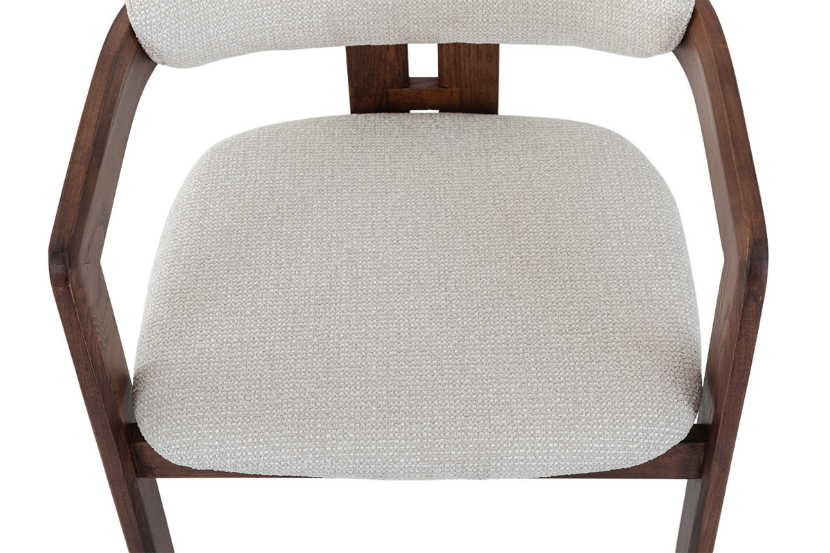Counterstoel 'Camille' essenhout walnoot Ote Milan 103 beige - RS