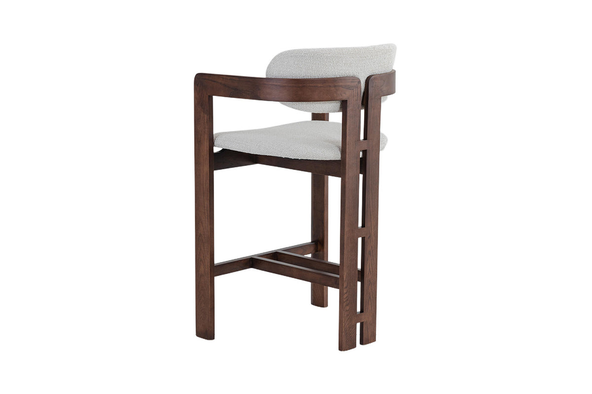 Counterstoel 'Camille' essenhout walnoot Ote Milan 103 beige - RS