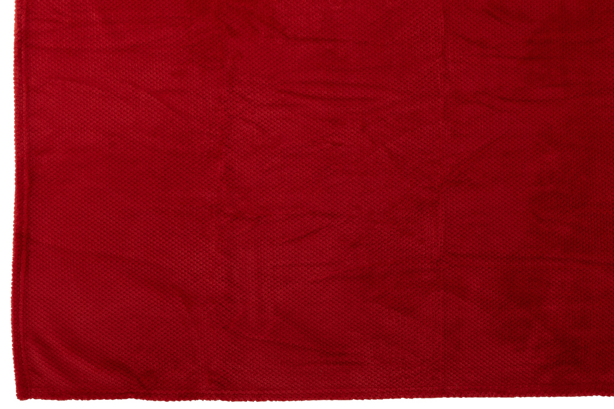 Deken Knuffel Polyester Rood - J-LINE