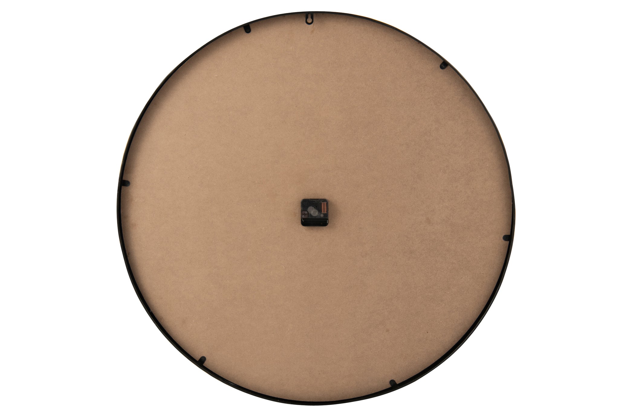 Wandklok MDF Bruin/Zwart L - J-Line