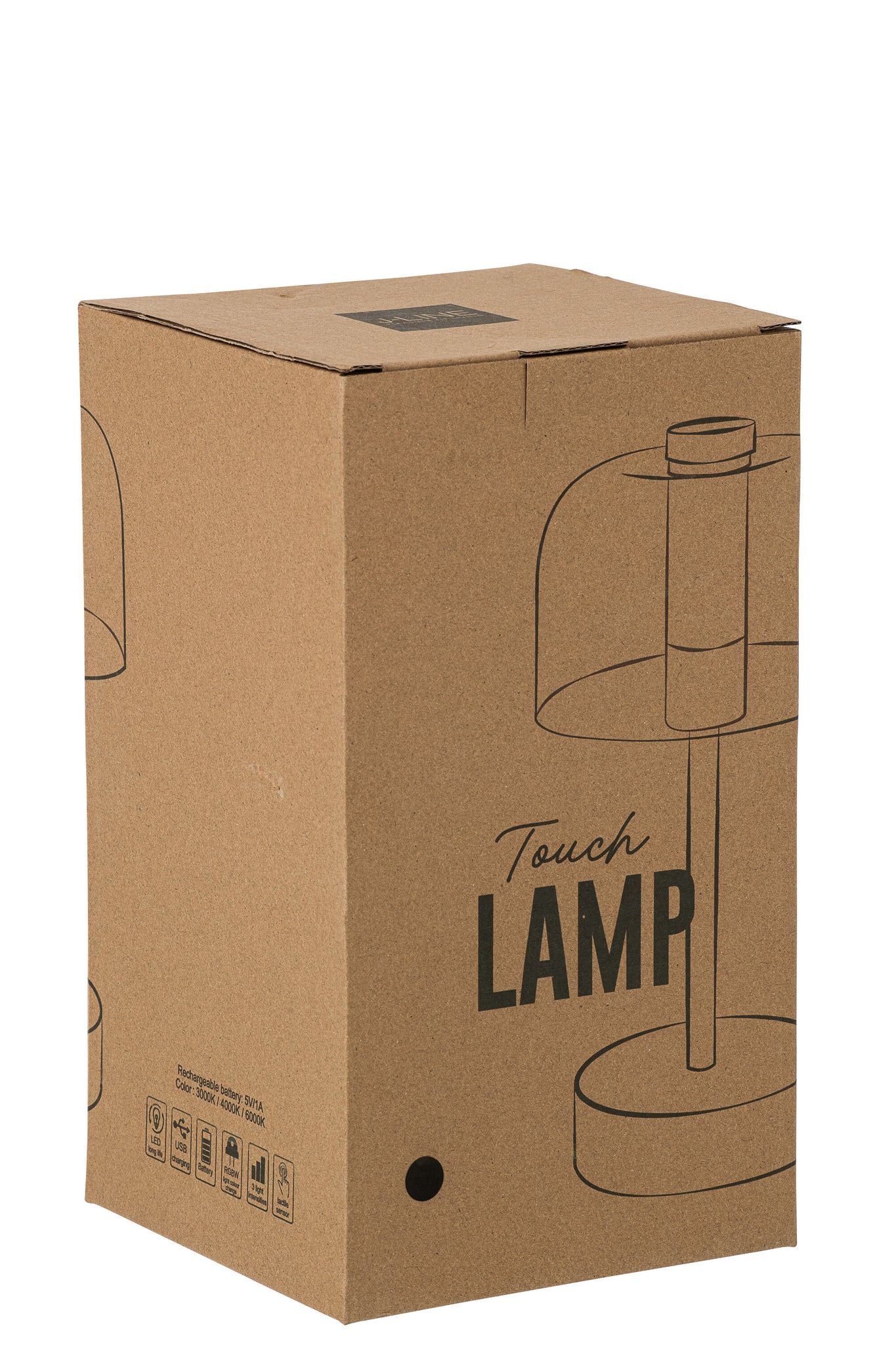 Tafellamp Woa Metaal Zwart - J-Line