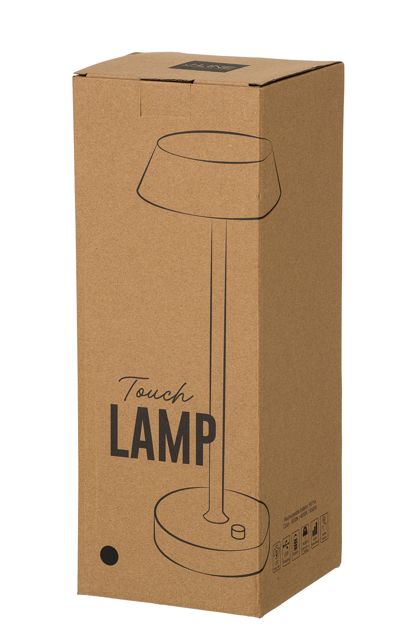 Tafellamp Noé Metaal Zwart - J-Line