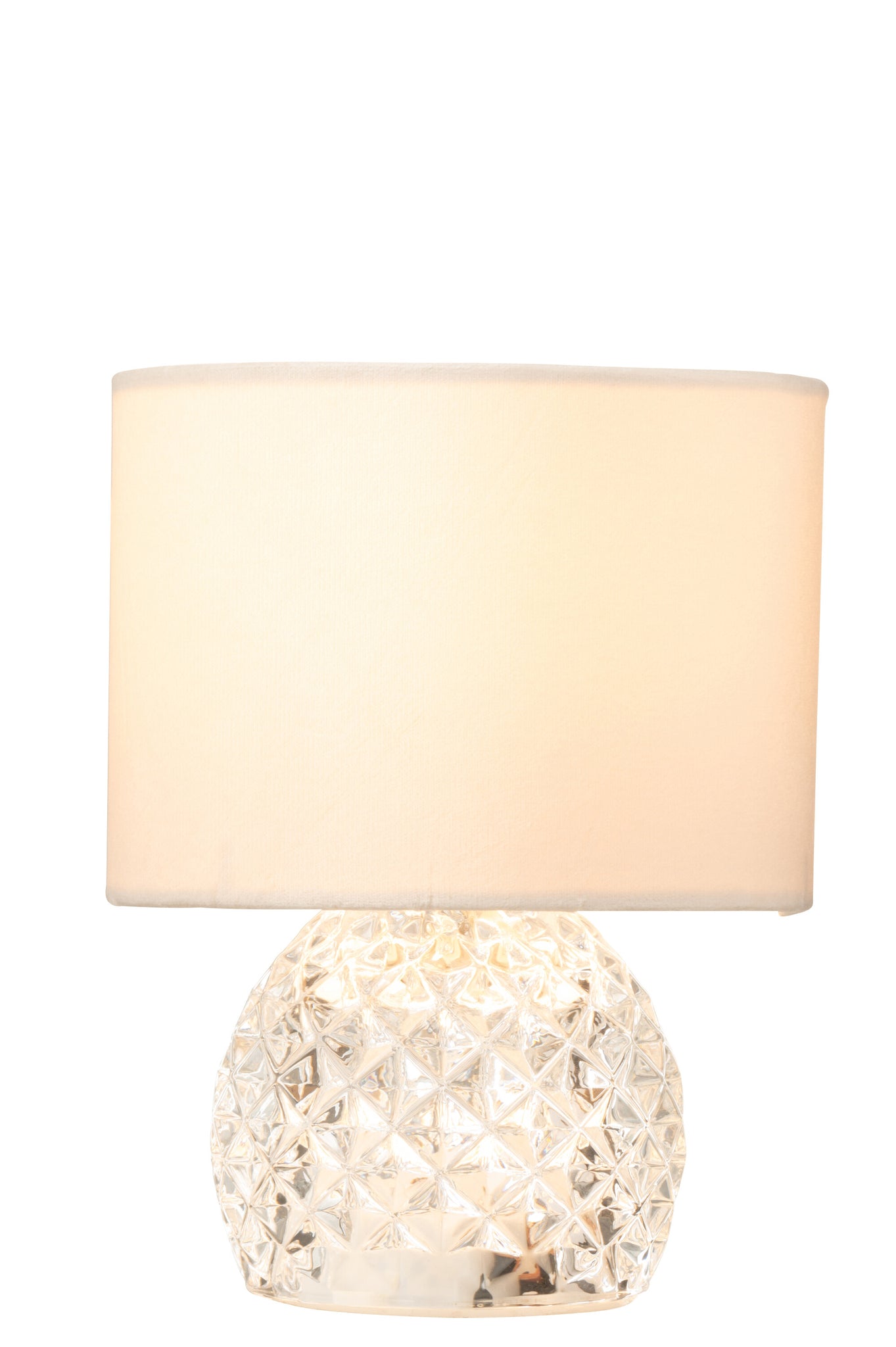 Tafellamp Glas Led Transparant - J-Line