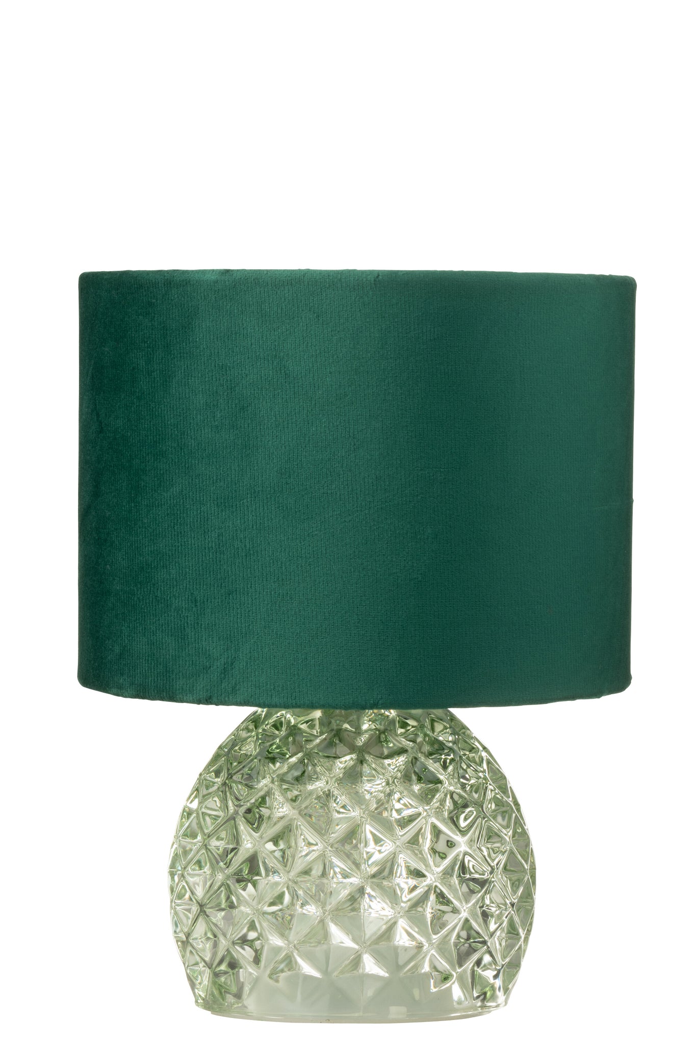 Tafellamp Glas Led Licht Groen - J-Line