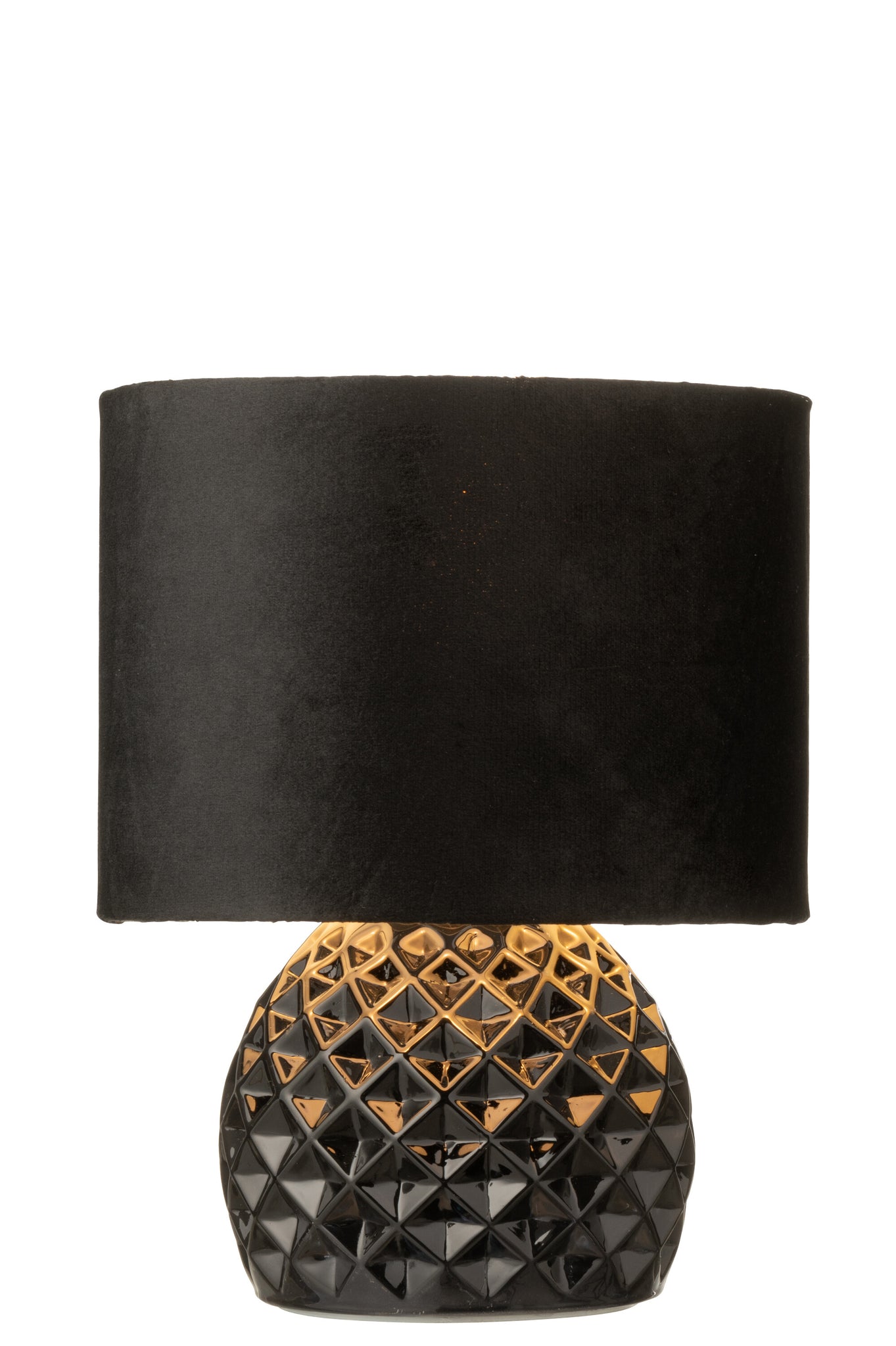 Tafellamp Glas Led Zwart - J-Line