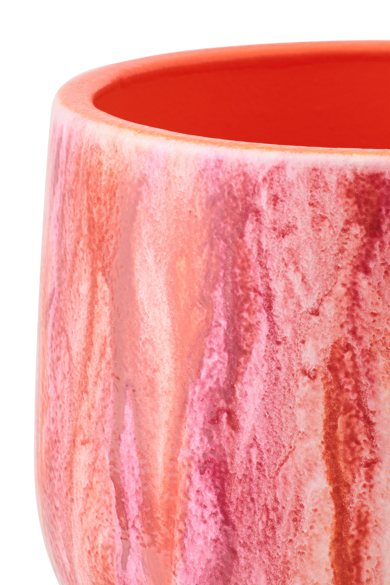 keramische multikleurige bloempot S - J-LINE