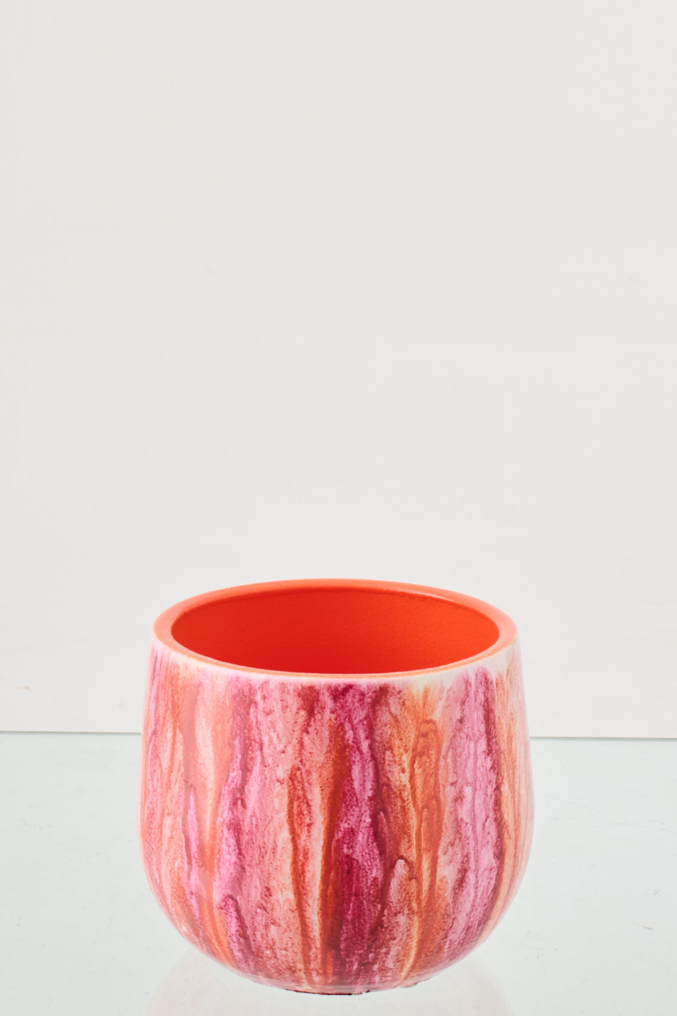 keramische multikleurige bloempot S - J-LINE